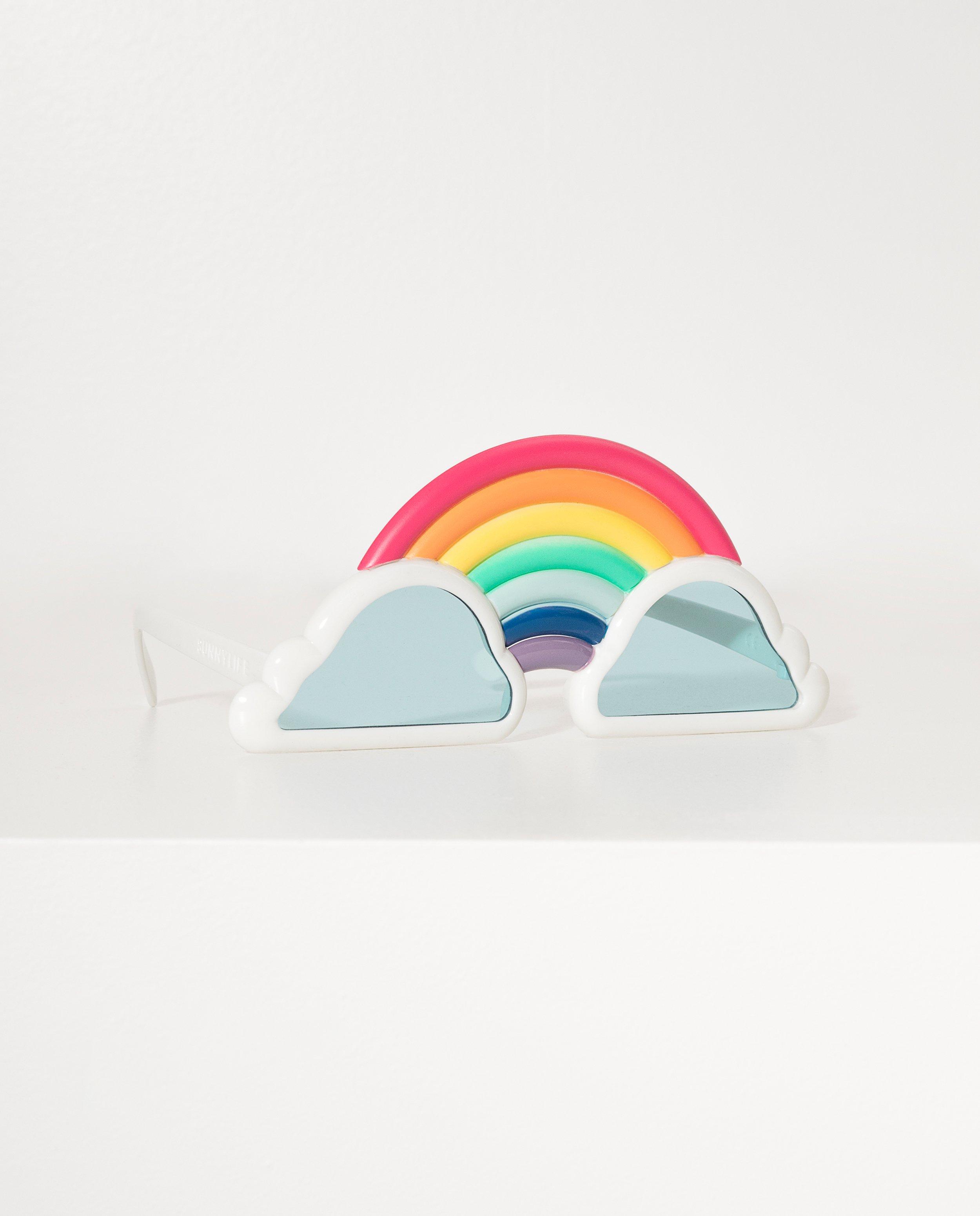 Regenboog zonnebril Sunnylife - en wolkjes - suli