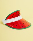 Rode zonneklep met print Sunnylife - met watermeloenprint - suli