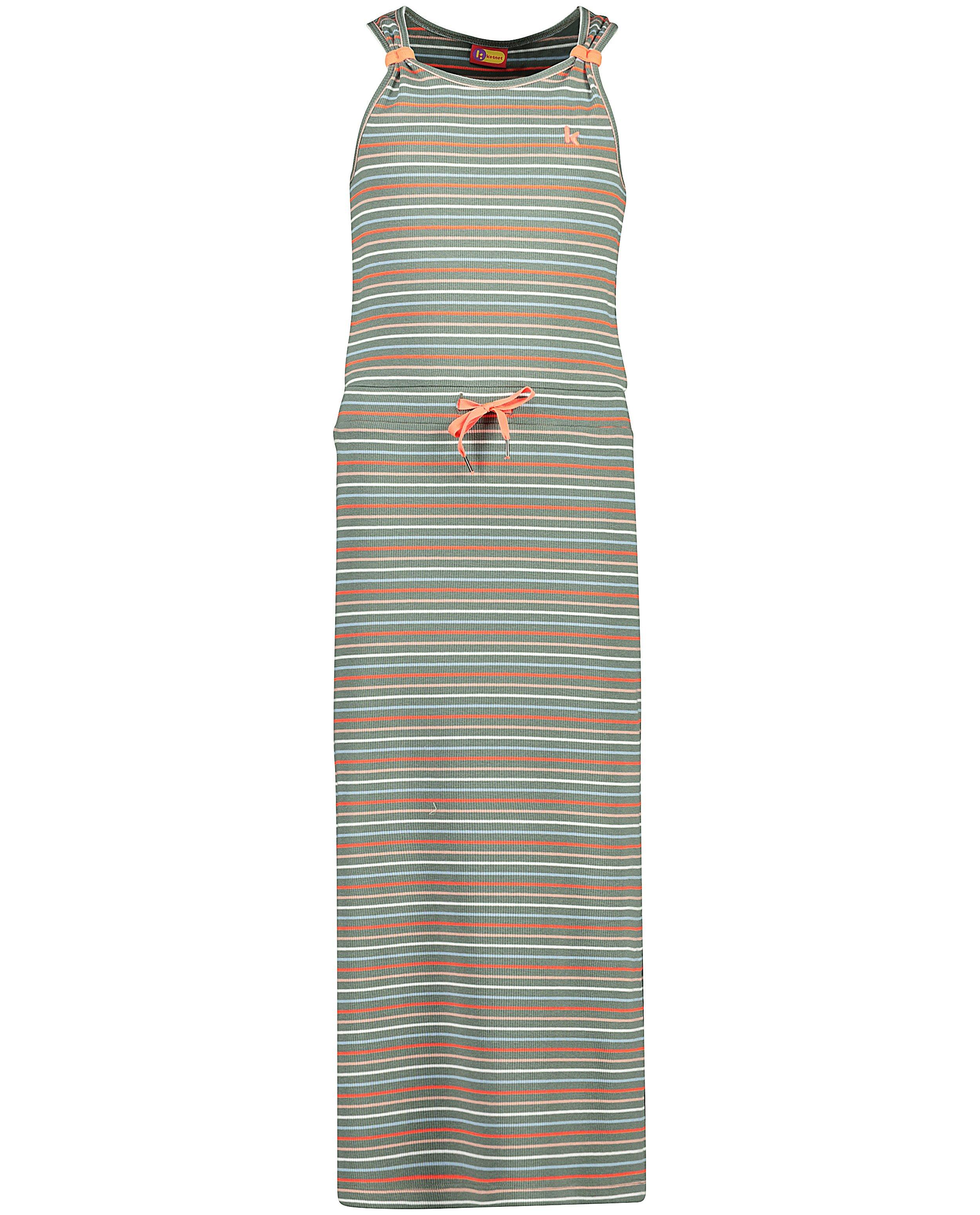Robes - Robe maxi kaki rayée Ketnet