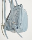 Handtassen - Glanzend blauw rugzakje met hartje