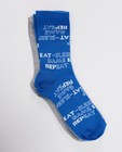 2 paires de chaussettes - bleues et grises - JBC