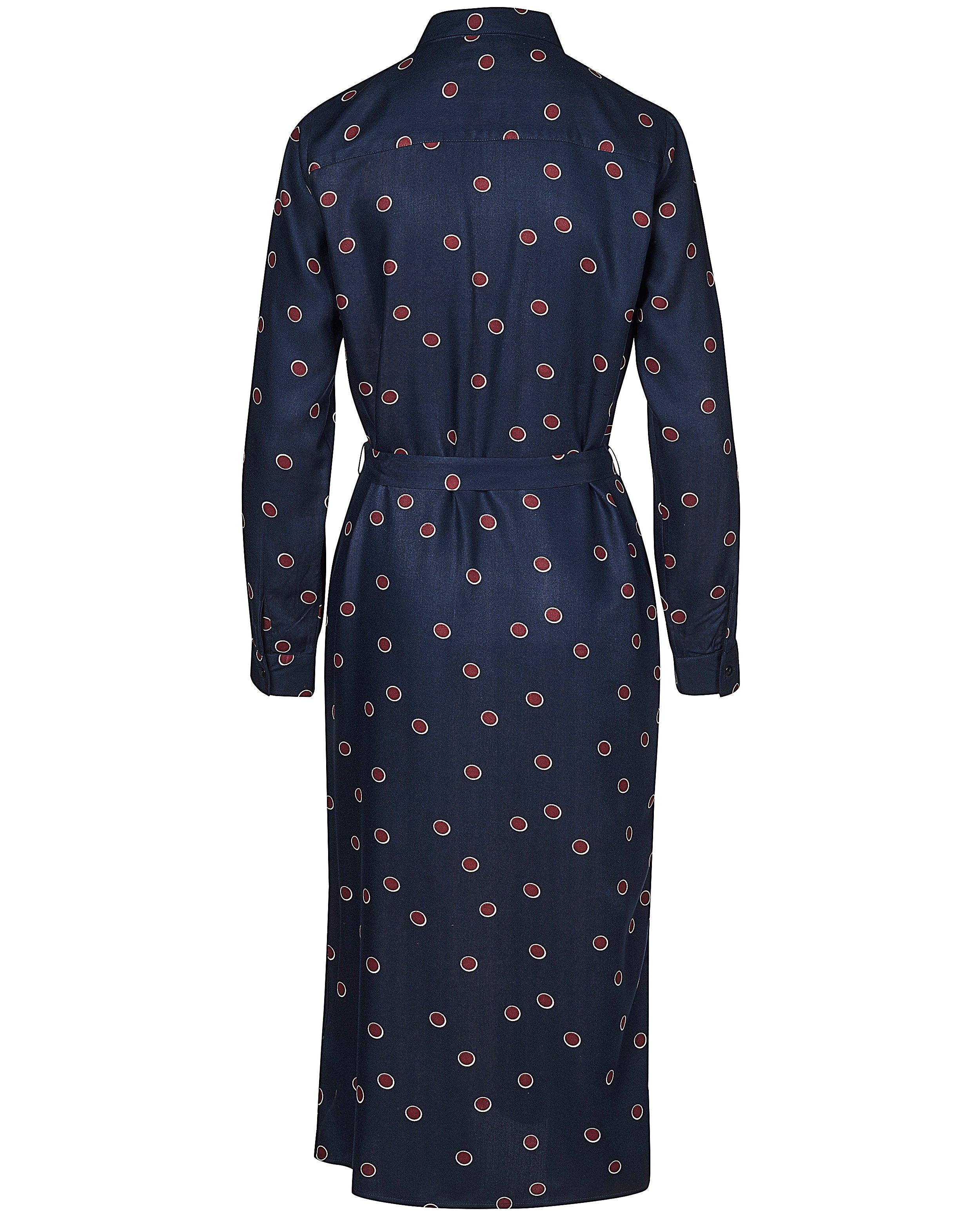 Robes - Robe bleu marine, imprimé