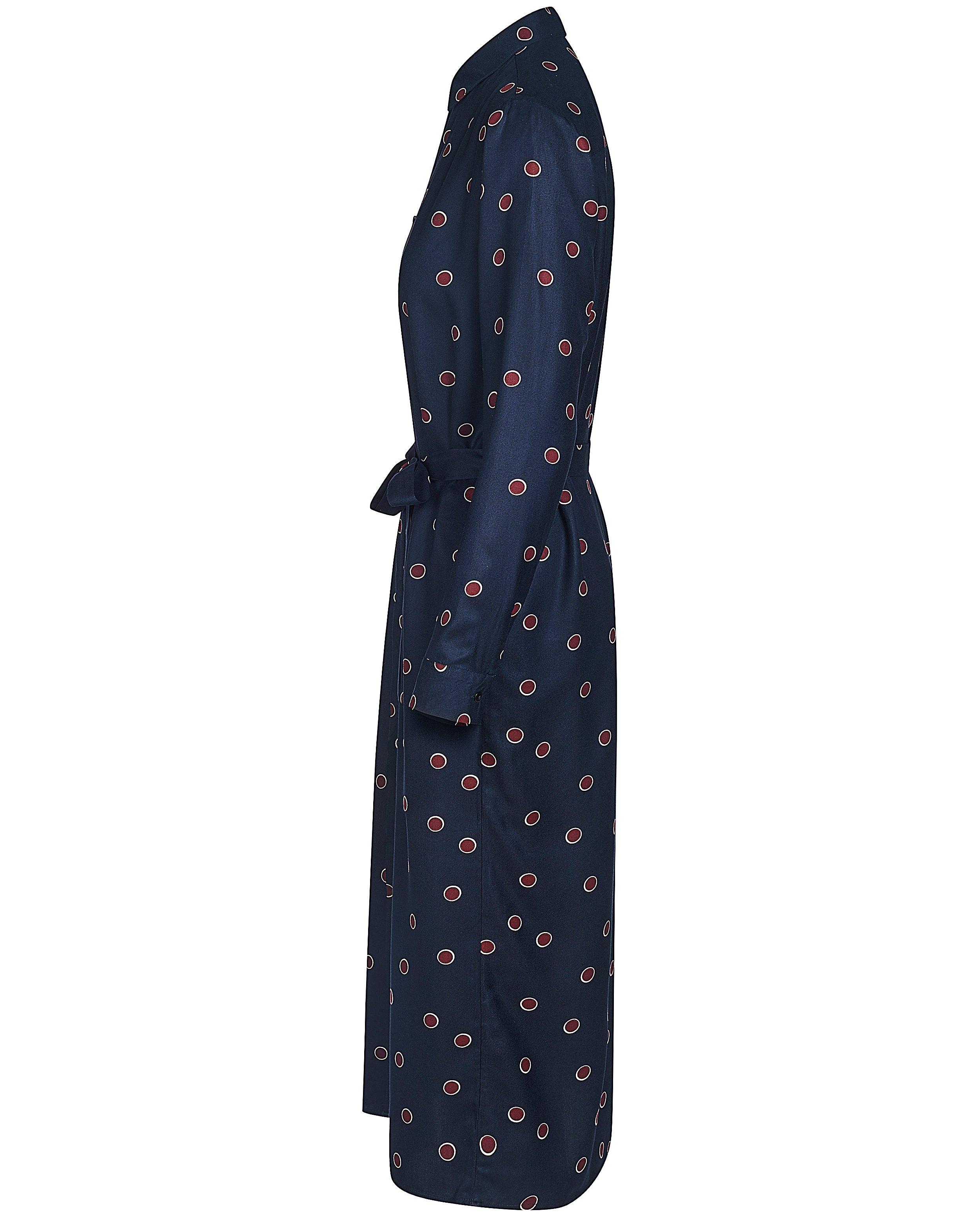 Robes - Robe bleu marine, imprimé