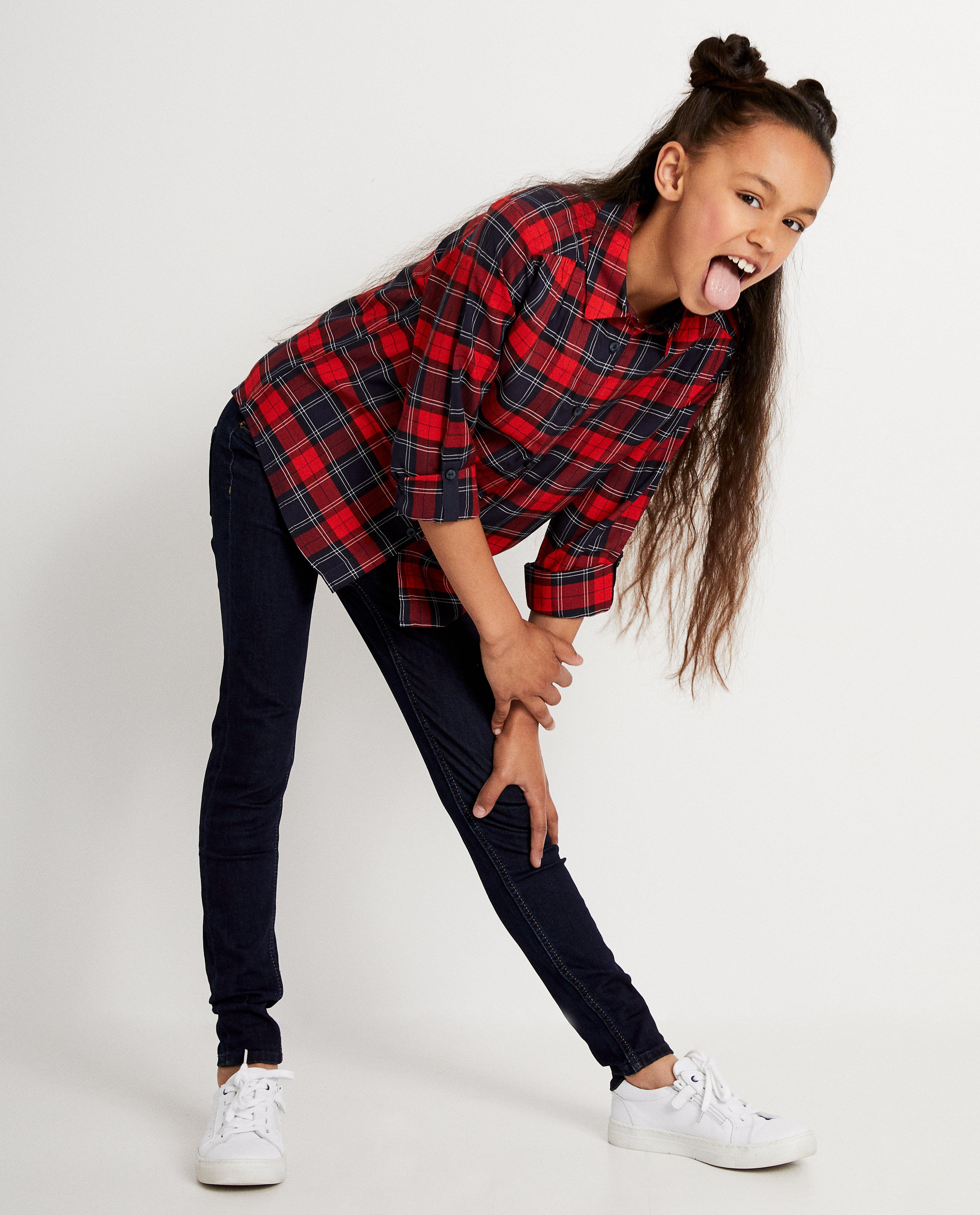 Hemd met ruitpatroon BESTies - Tartan - Besties