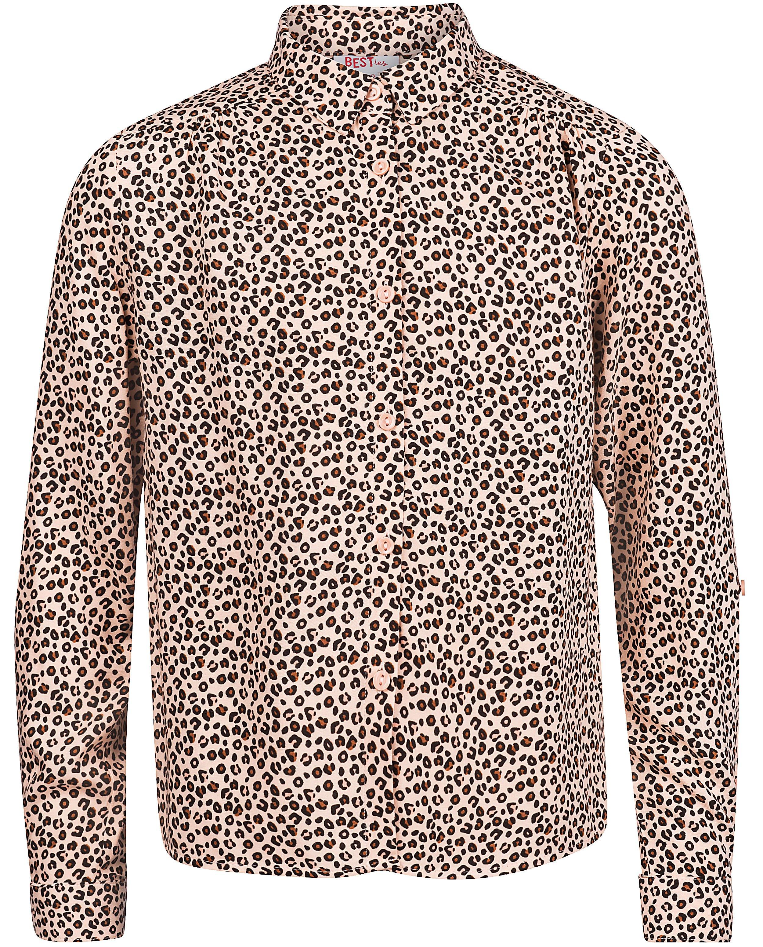 Hemden - Roze hemdje met print BESTies