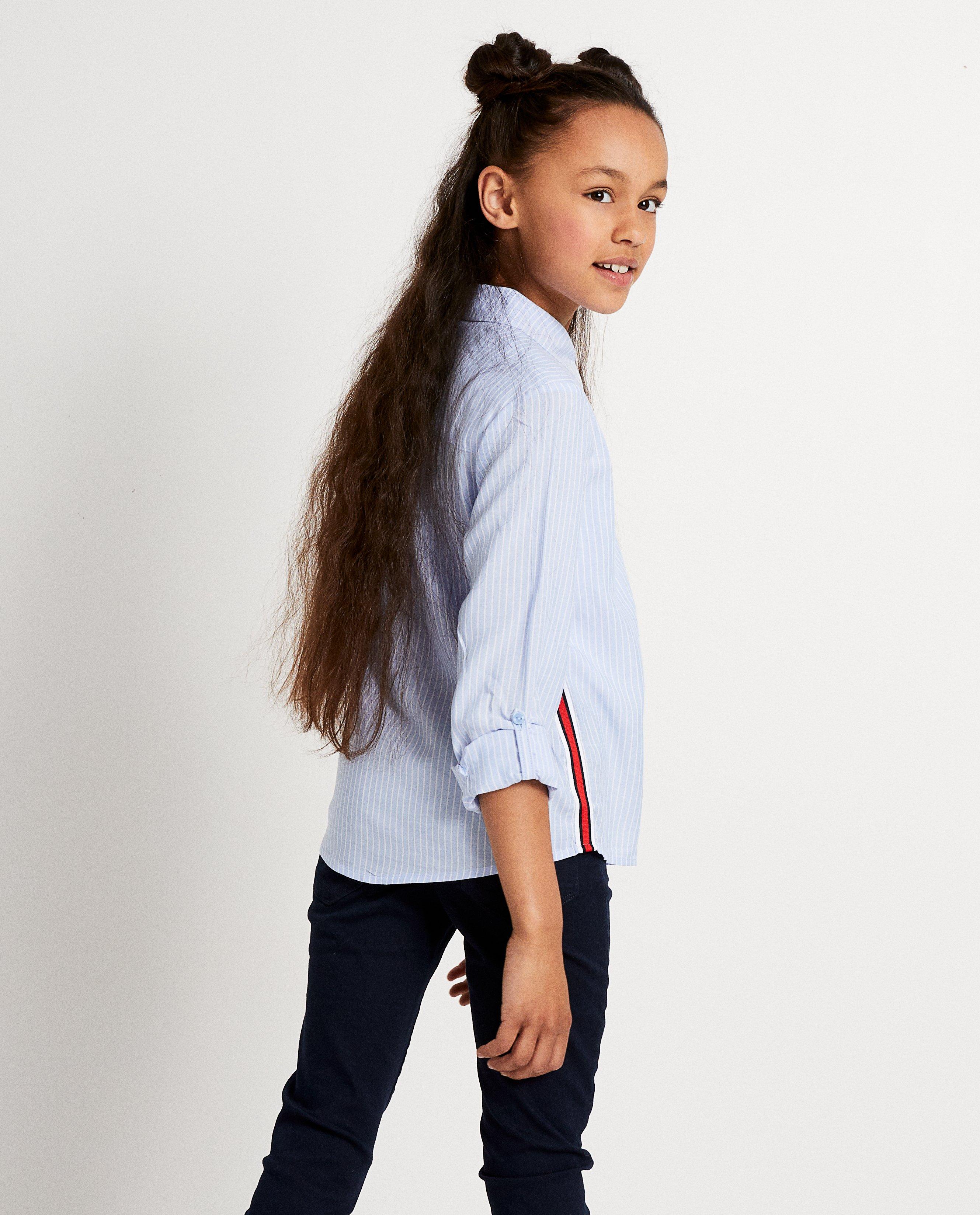 Hemden - Blauw hemdje met strepen BESTies