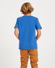 T-shirts - Blauw shirt met opschrift BESTies