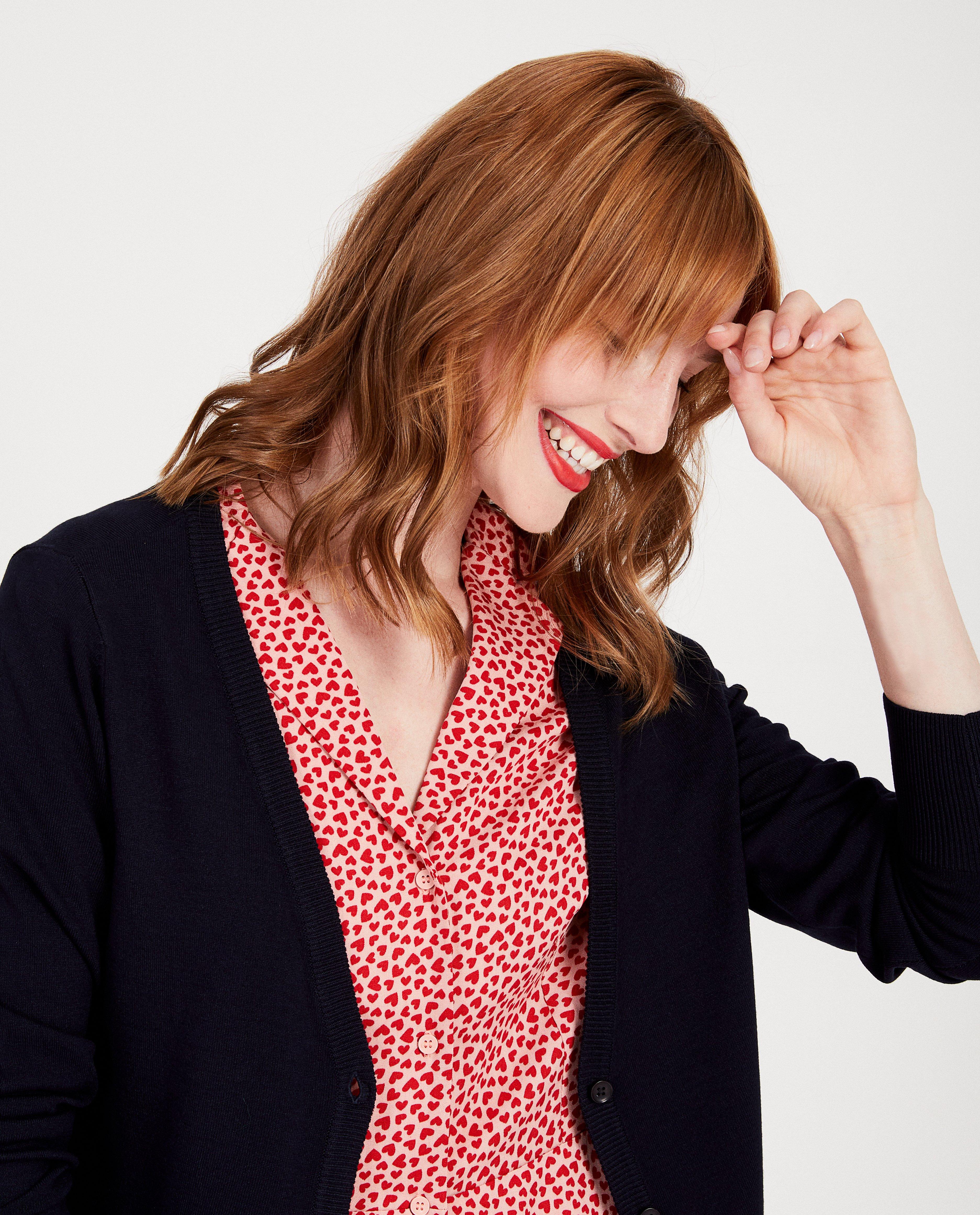 Cardigans - Gilet bleu marine