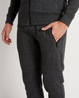 Pantalons - Pantalon gris foncé chiné