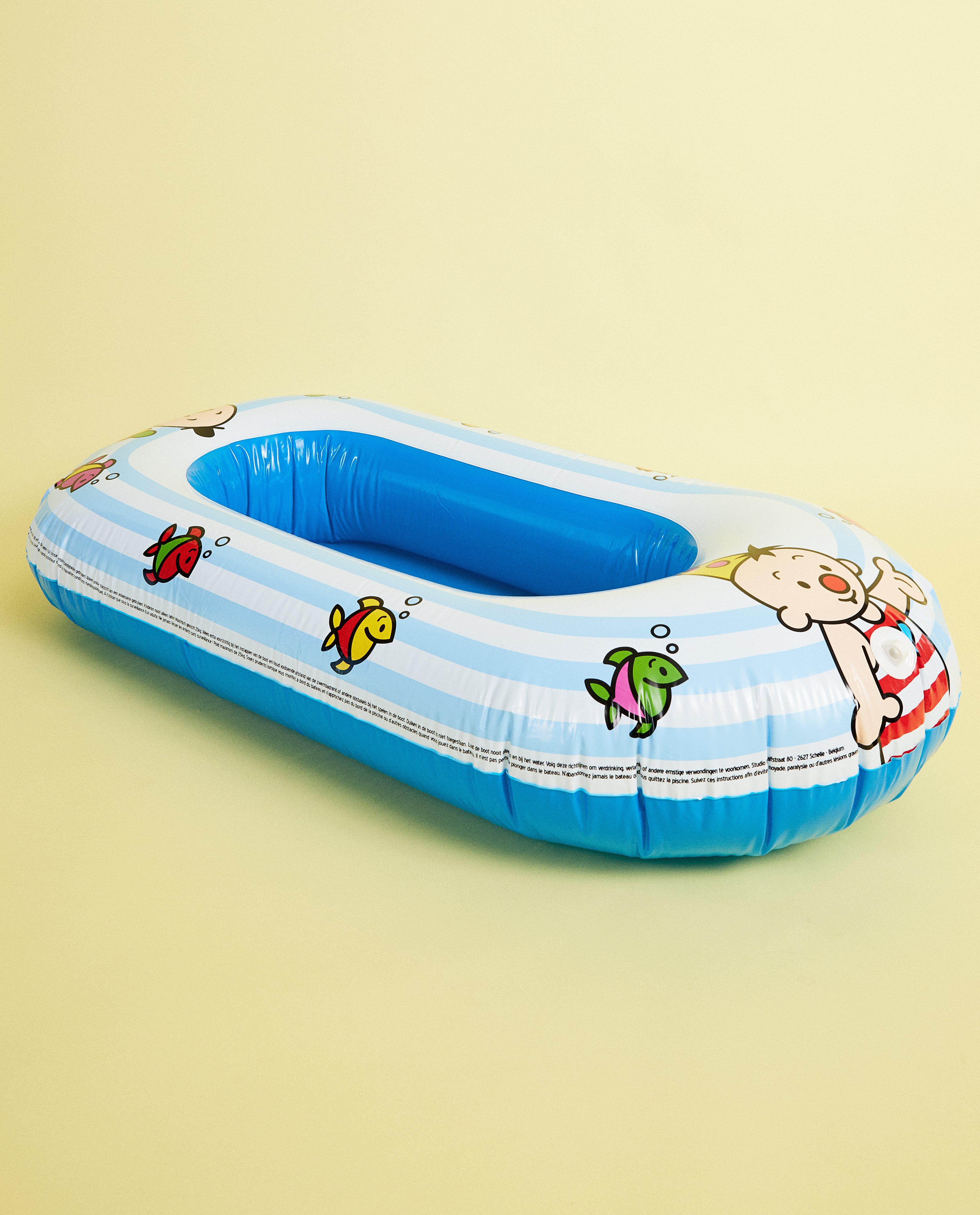 Bateau pneumatique bleu Bumba - imprimé de Bumba - Bumba