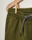 Pantalons - Pantalon vert en coton bio