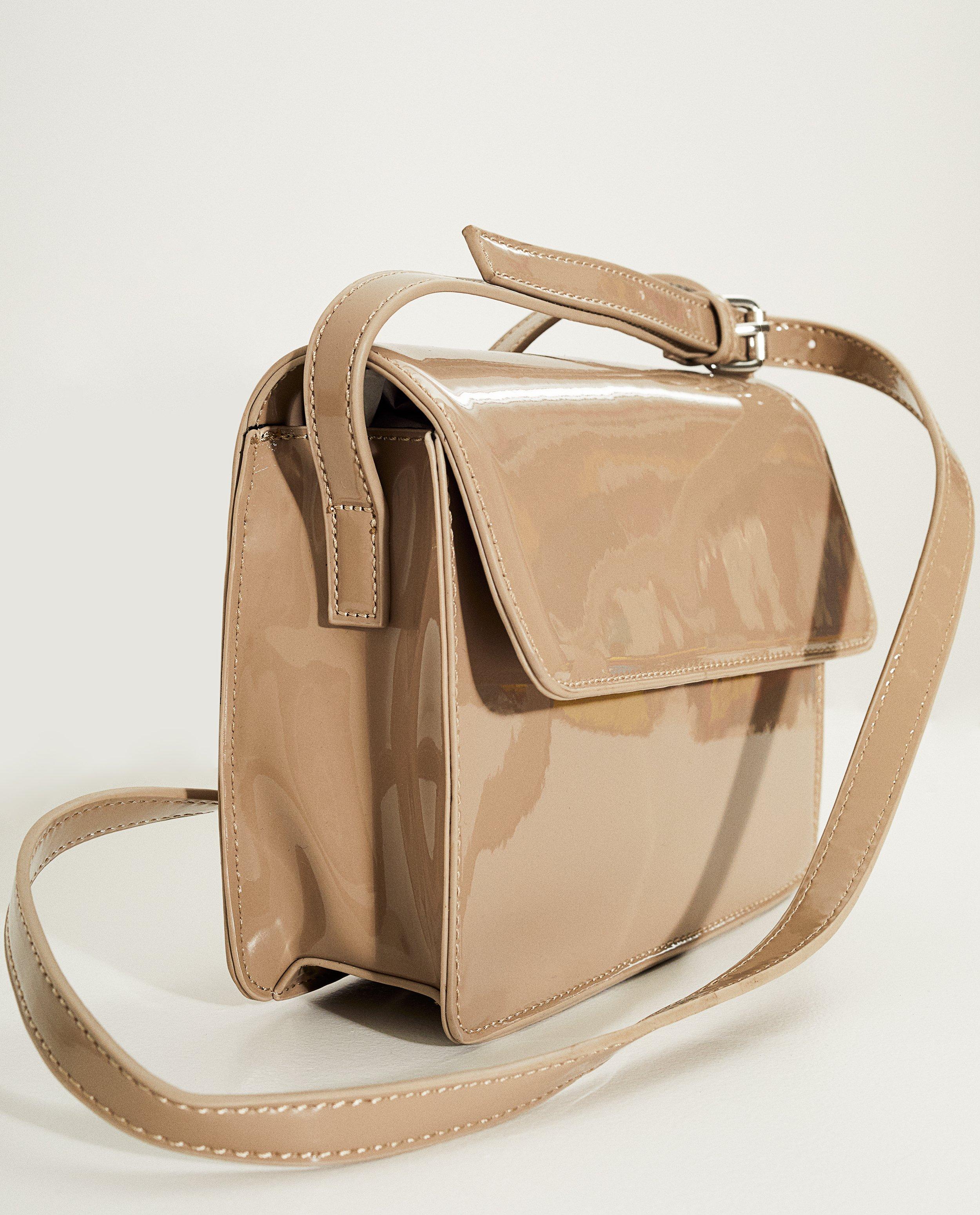 Handtassen - Beige handtas Pieces