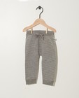 Jogging gris en coton bio - pantalon molletonné - JBC