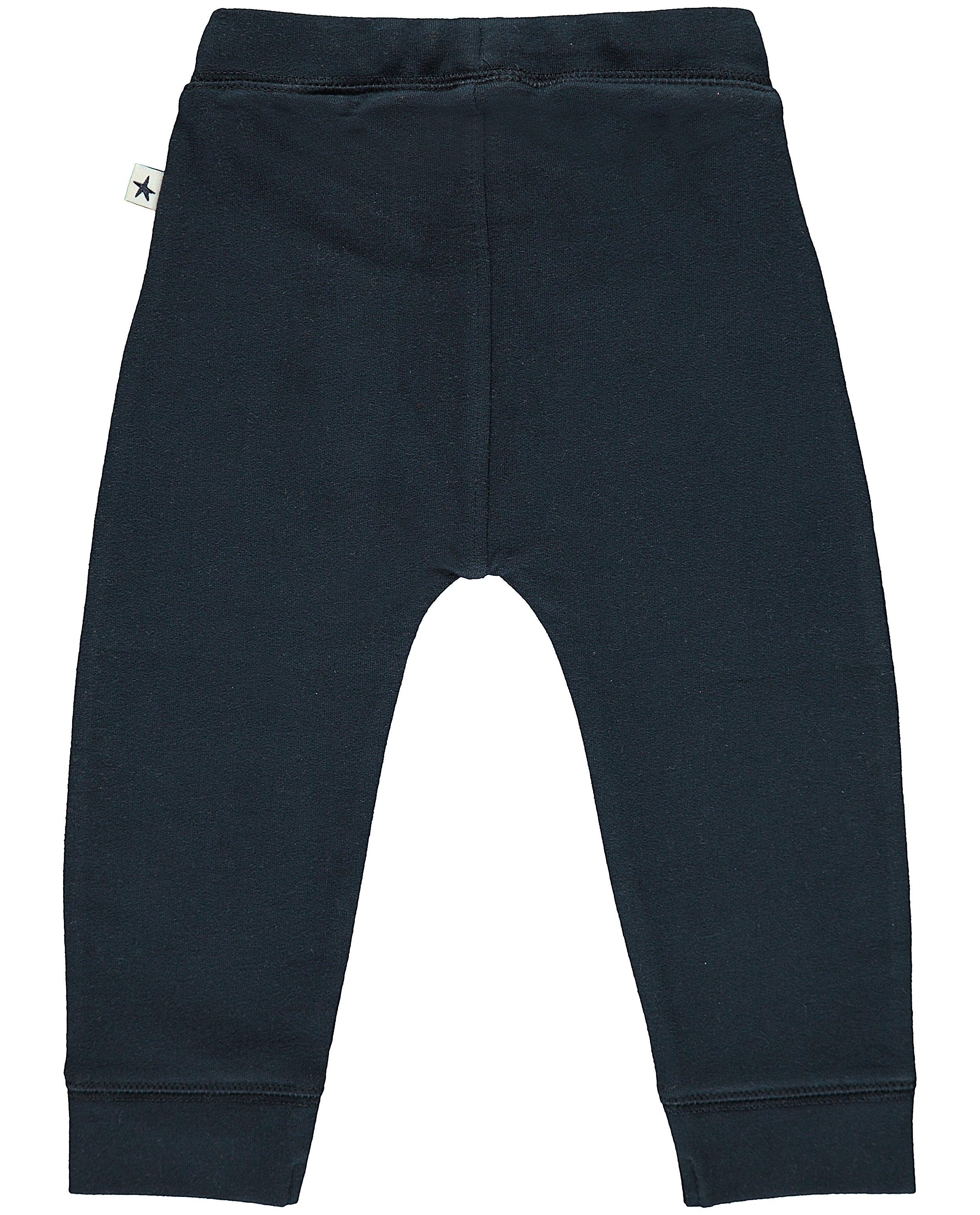 Pantalons - Jogging bleu foncé en coton bio
