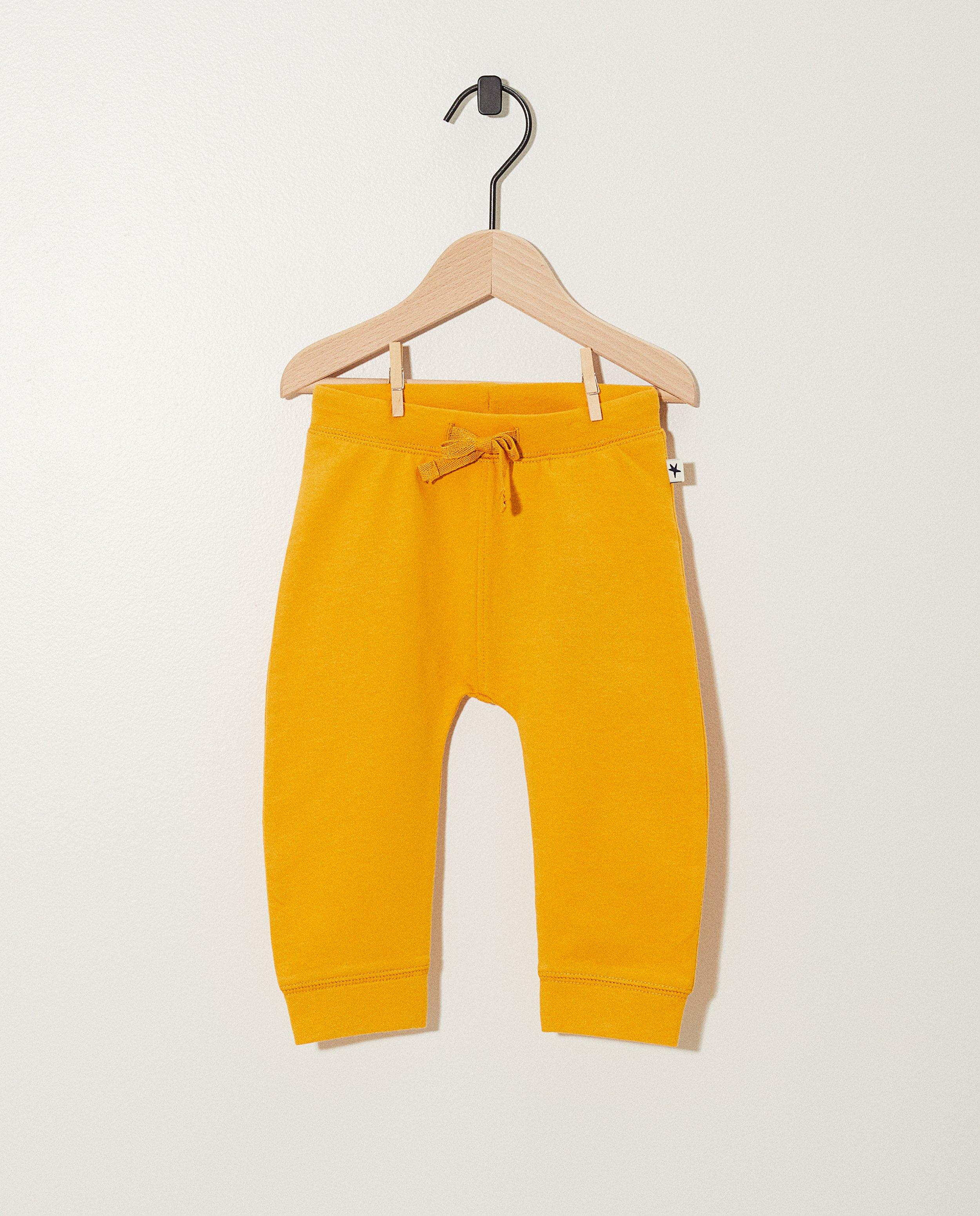 Gele joggingsbroek van biokatoen - sweatbroek - JBC