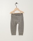 Pantalons - Pantalon jogging gris en coton bio