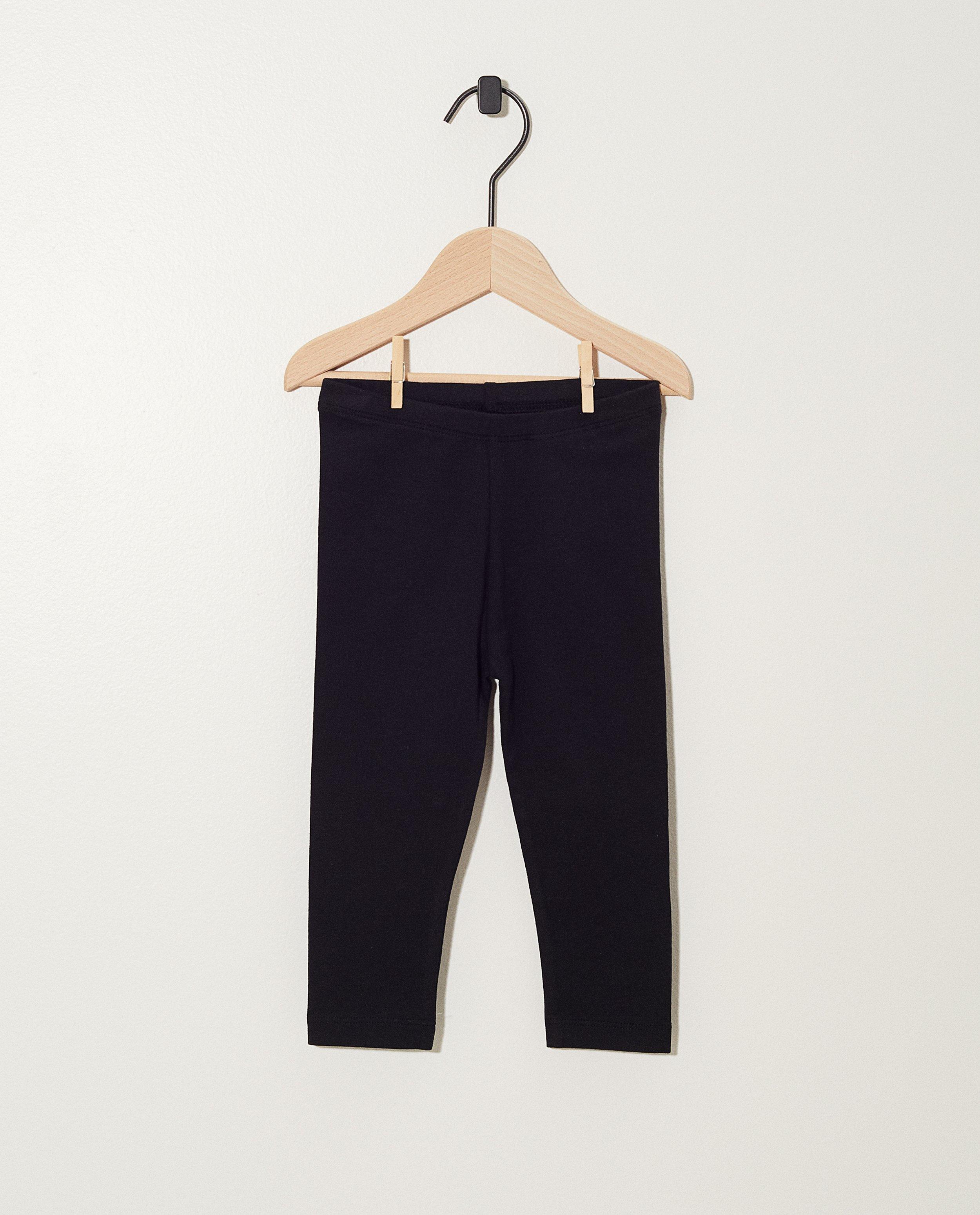 Leggings noirs en coton bio - null - JBC