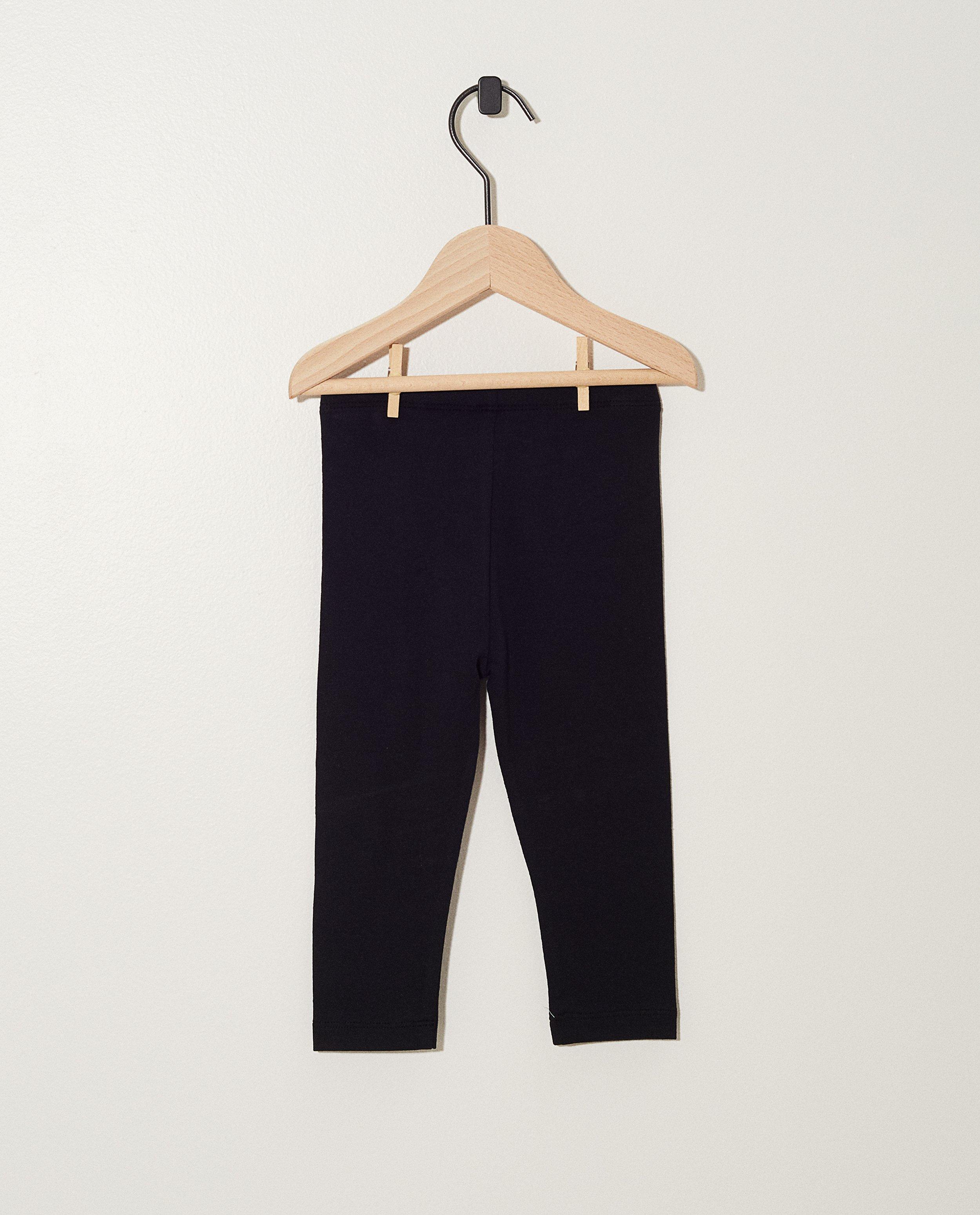 Leggings - Leggings noirs en coton bio