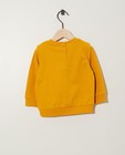 Sweaters - Gele sweater met glitter BESTies