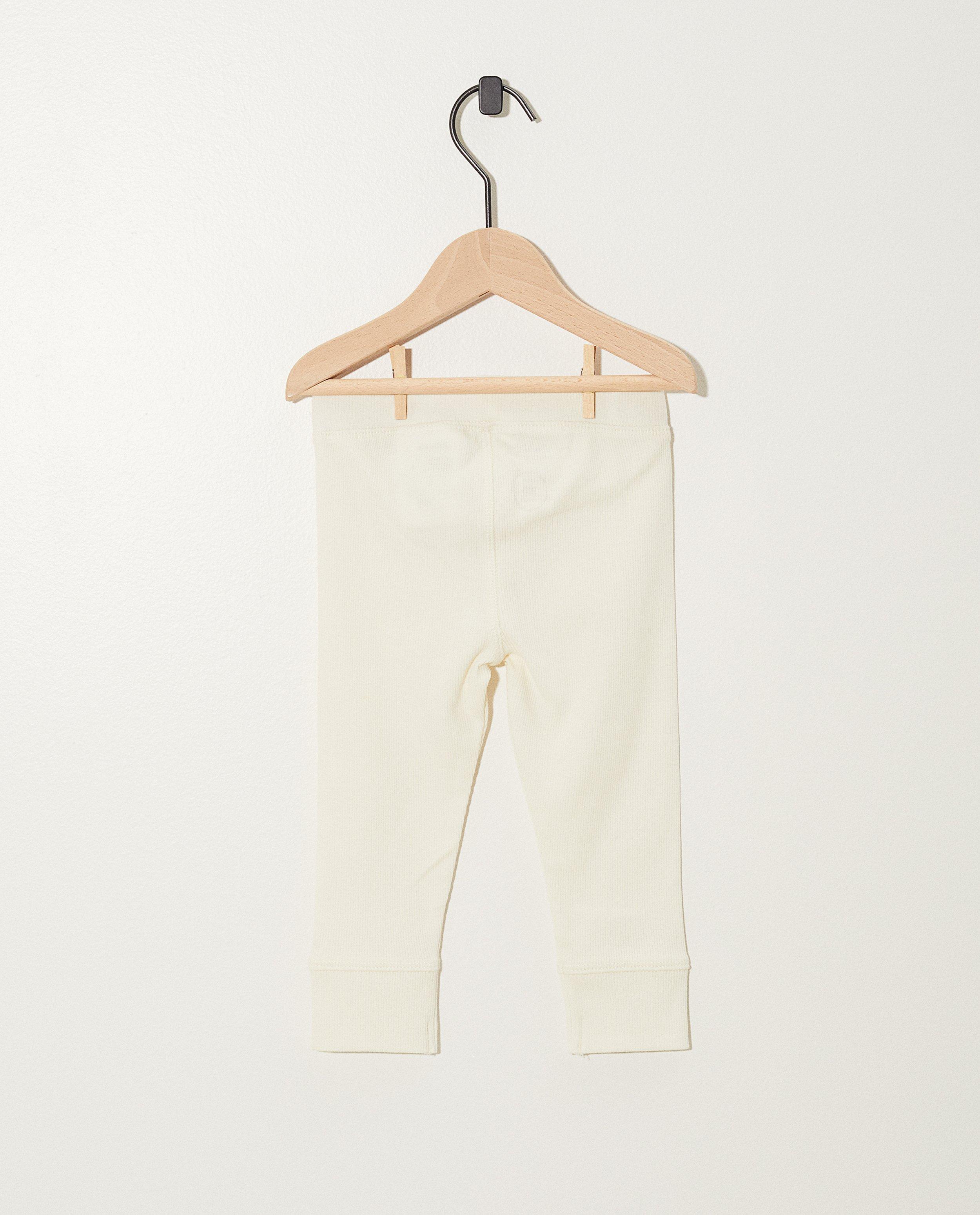 Leggings - Leggings blancs en coton bio