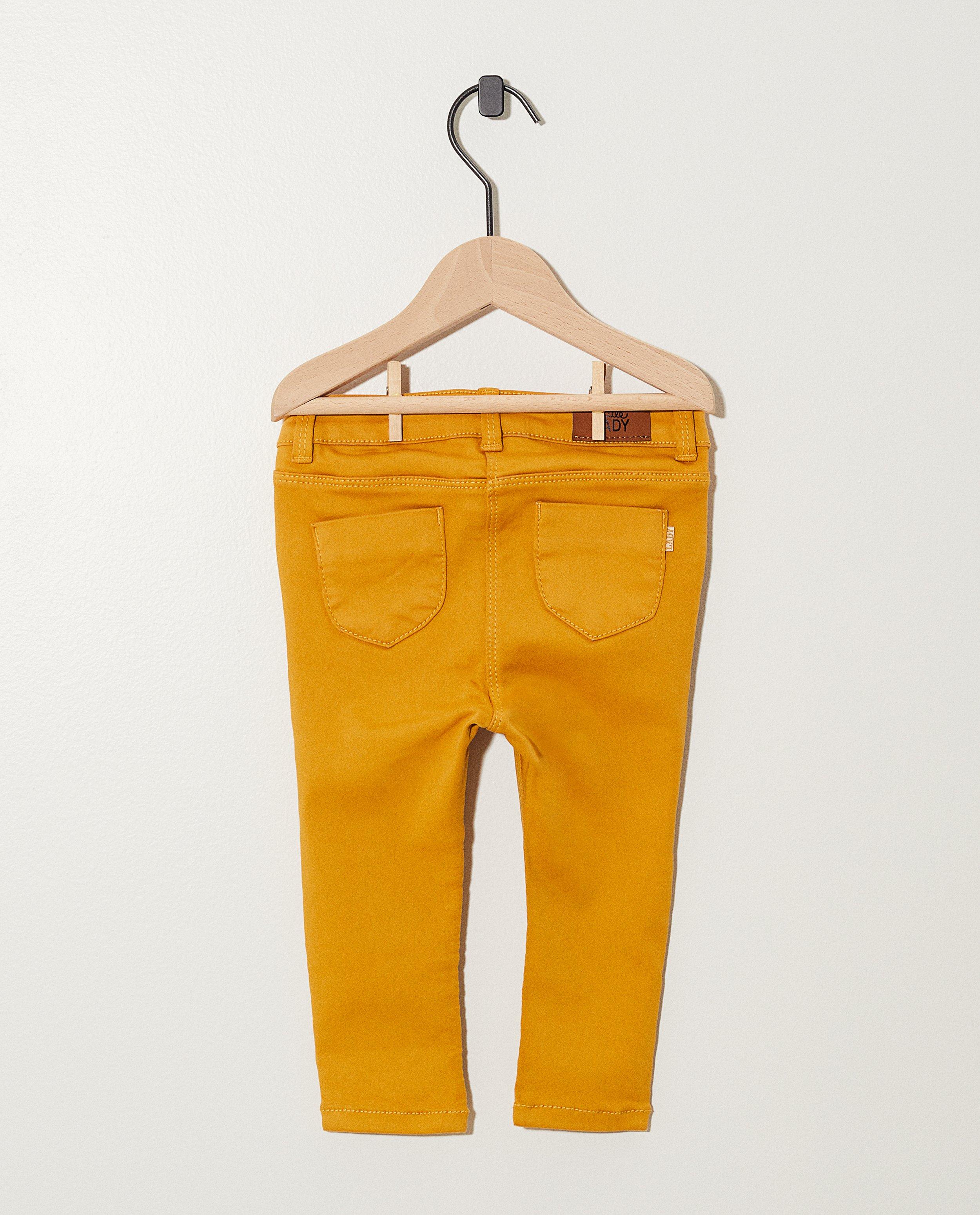 Broeken - Donkergele broek