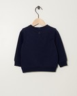 Sweaters - Blauwe sweater met print BESTies