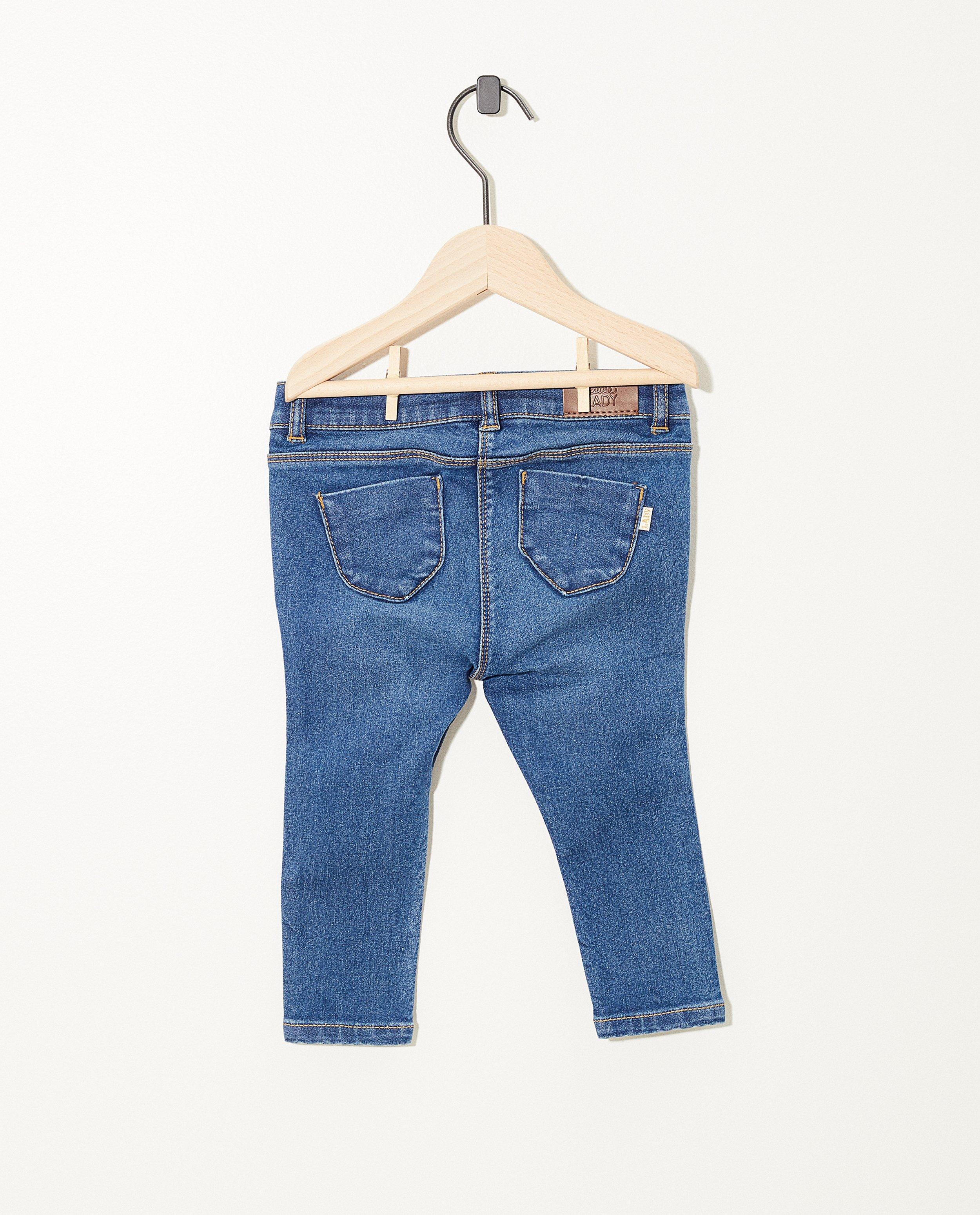 Jeans - Blauwe jeans met stretch