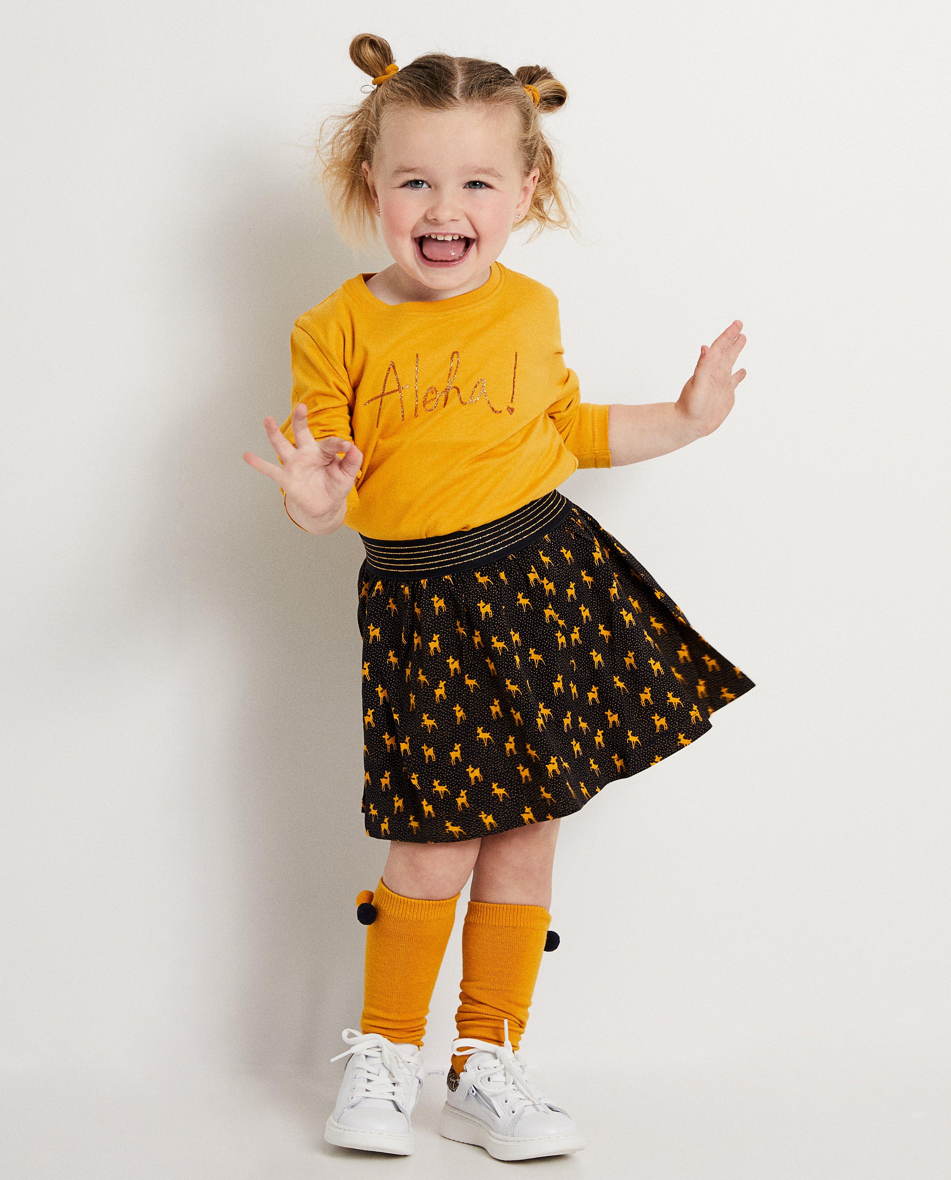 Gele longsleeve BESTies - Product Detail - donkergeel - afbeelding nummer 1