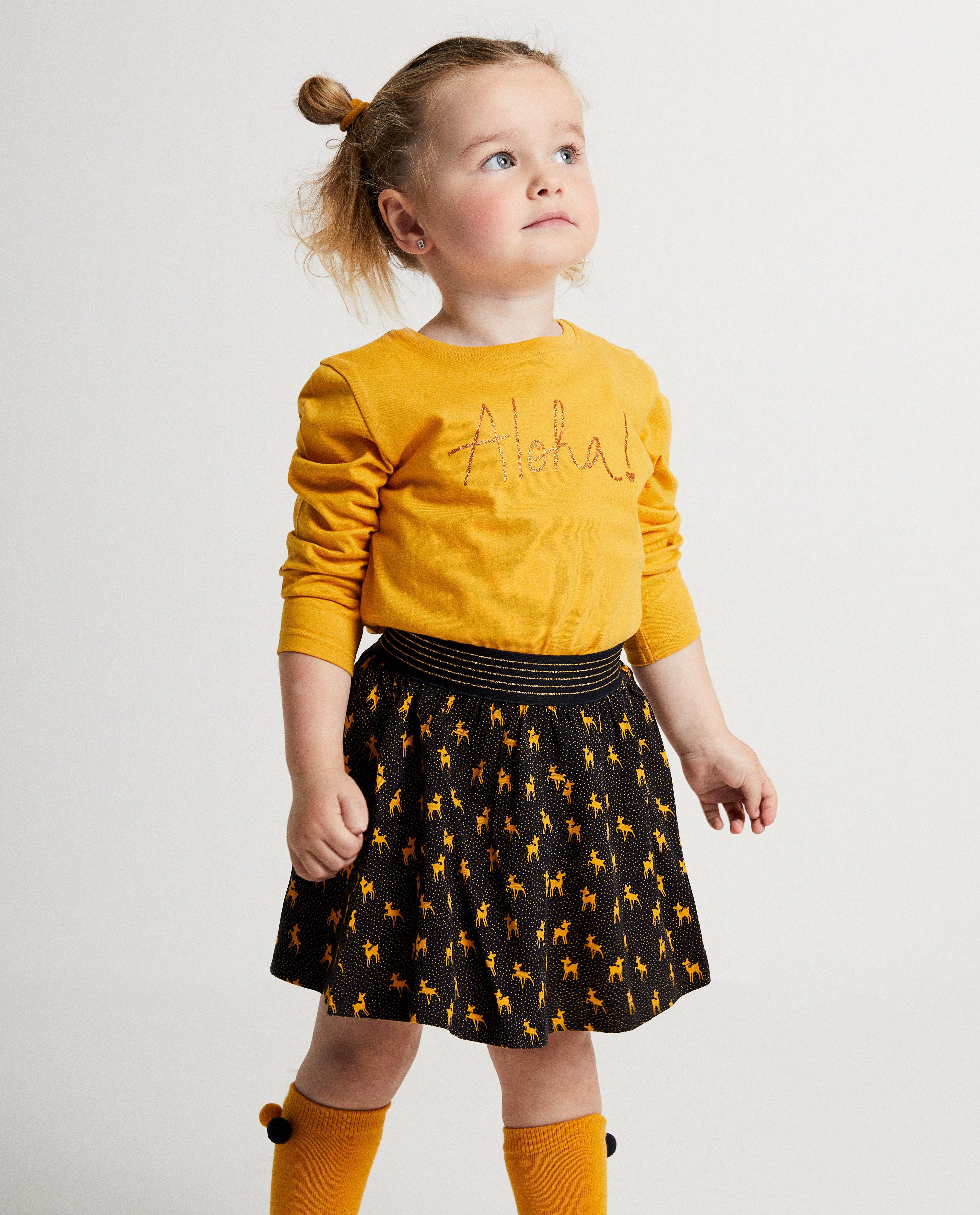 Gele longsleeve BESTies - Product Detail - donkergeel - afbeelding nummer 2