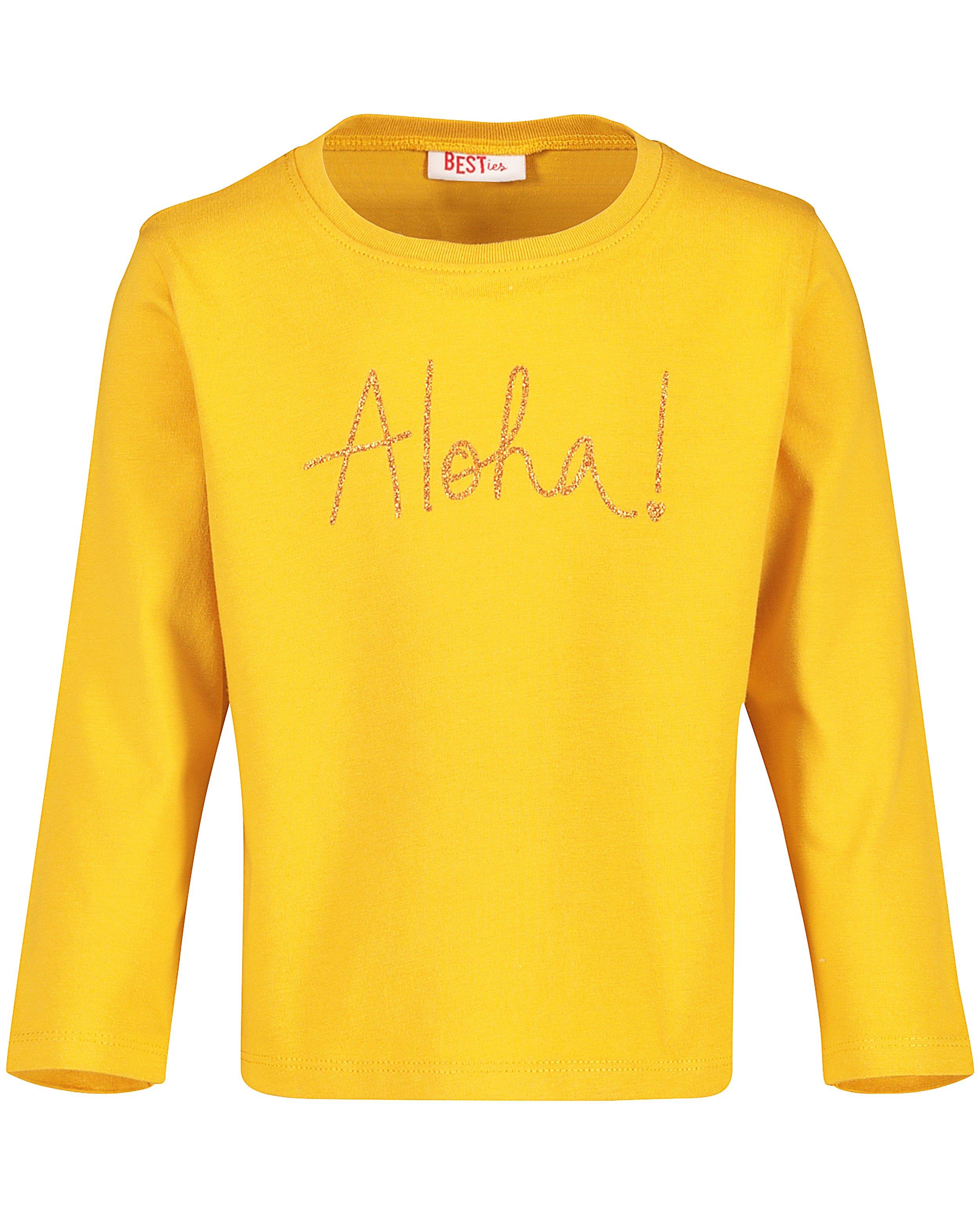 Gele longsleeve BESTies - Product Detail - donkergeel - afbeelding nummer 3