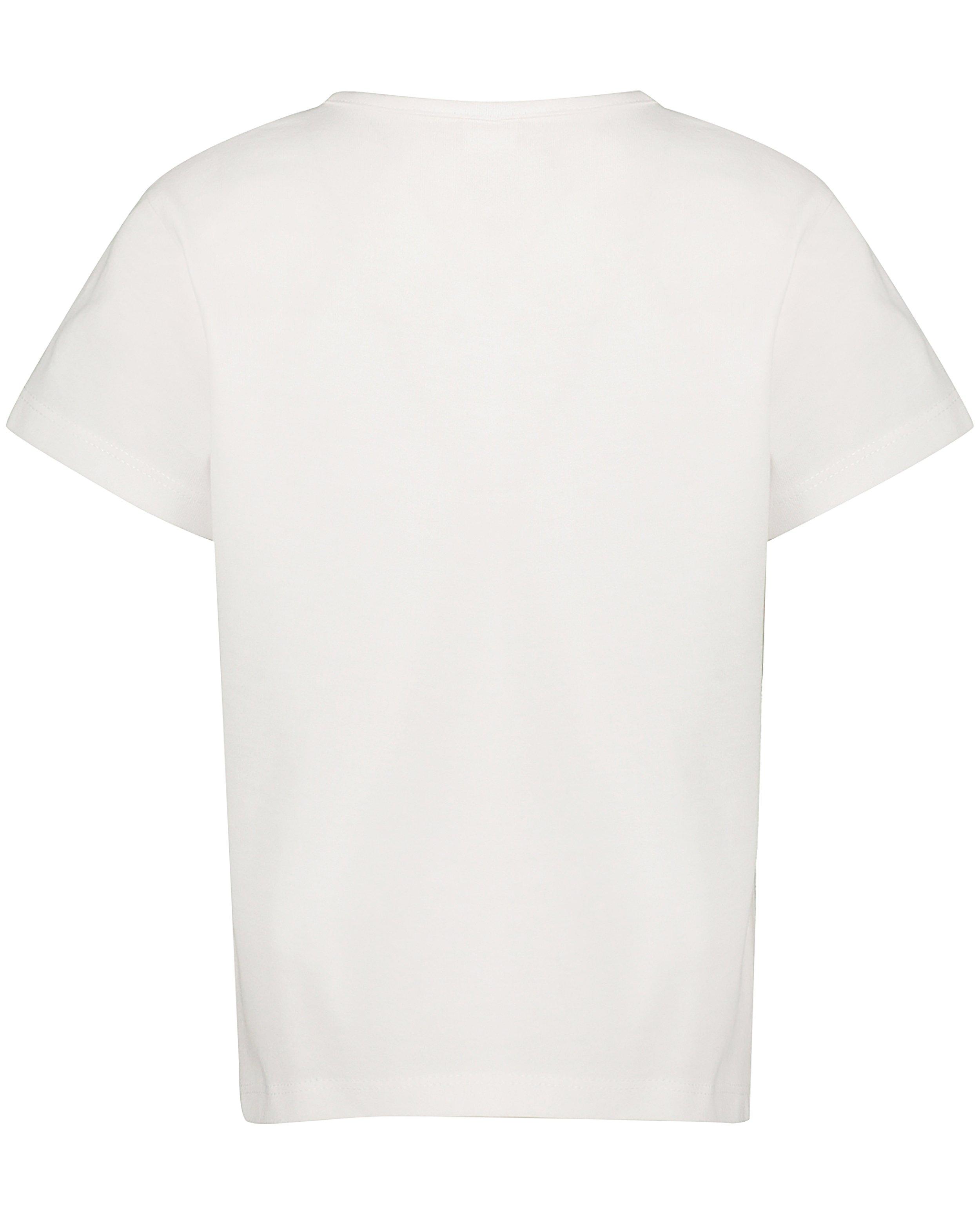 T-shirts - Wit T-shirt met panda BESTies