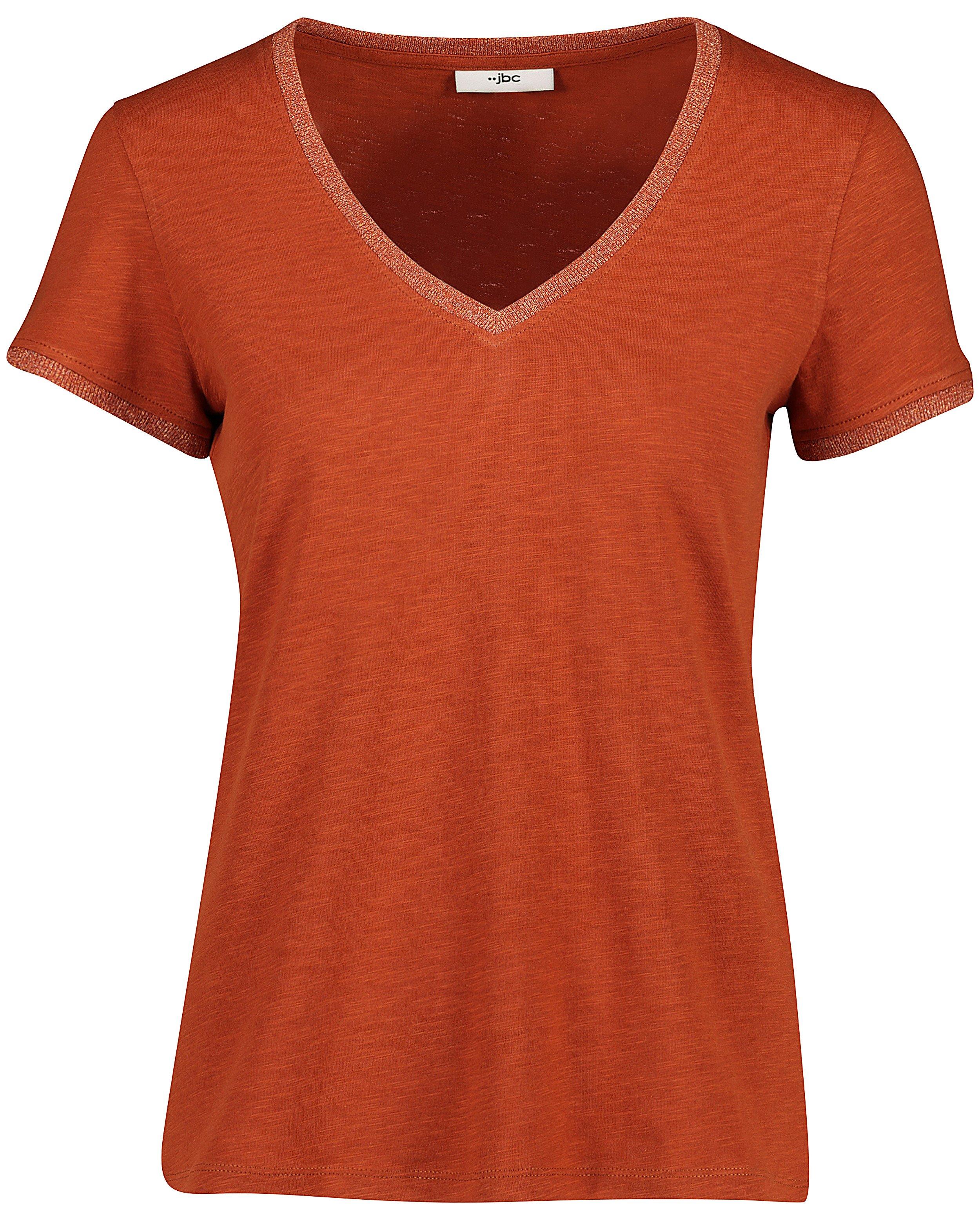 T-shirts - Oranje T-shirt met glitter