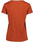T-shirts - Oranje T-shirt met glitter