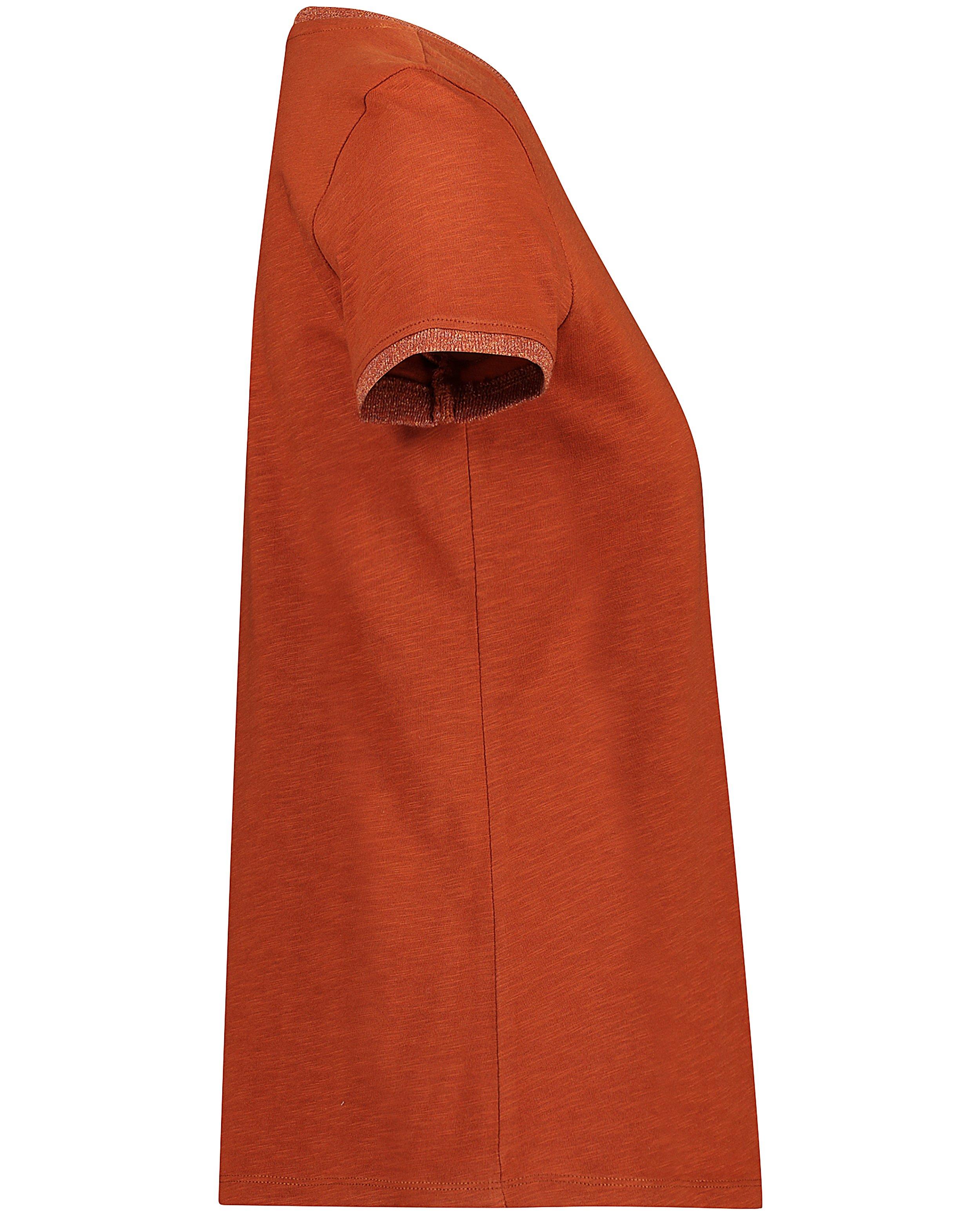 T-shirts - Oranje T-shirt met glitter