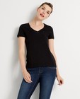T-shirts - Zwart T-shirt met glitter