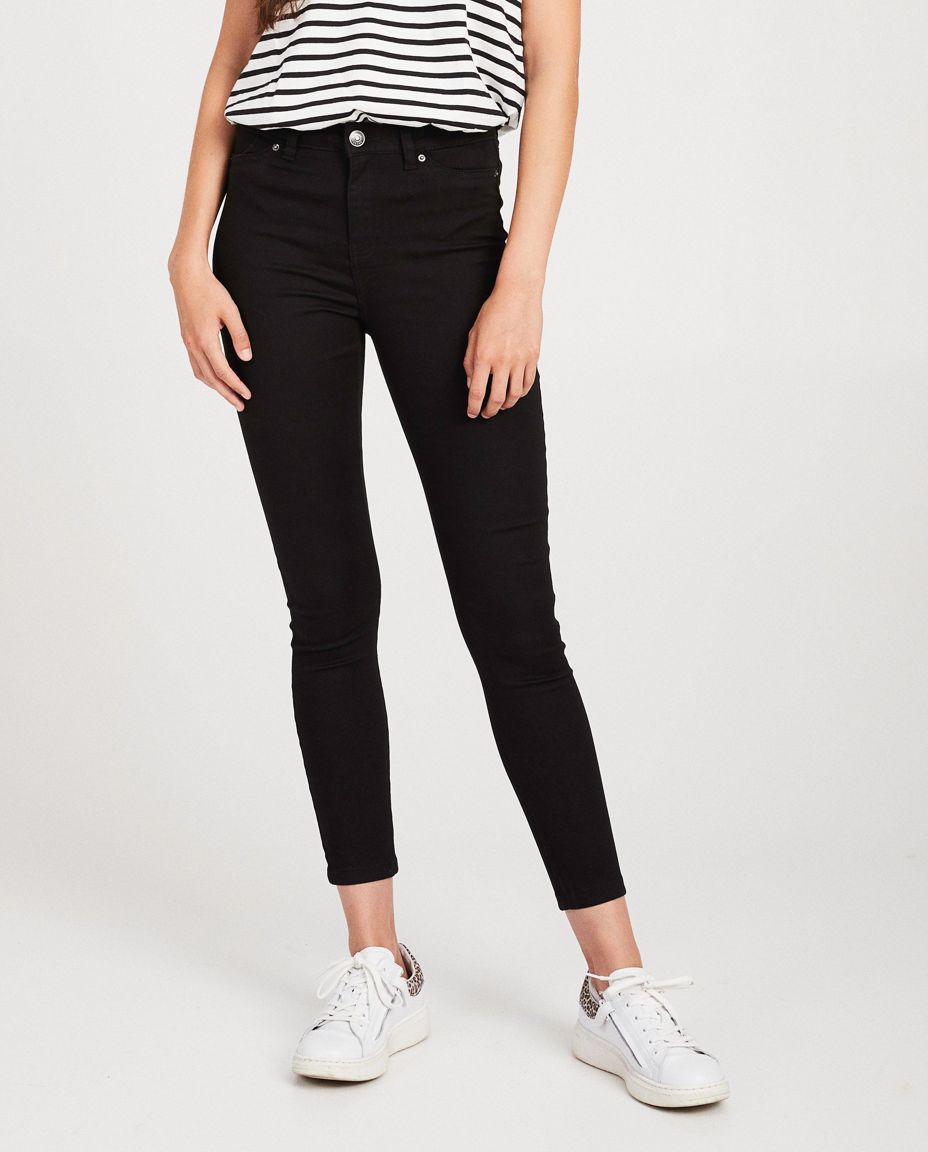 Zwarte jegging met hoge taille high rise JBC JBC Belgie Belgie