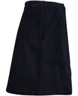 Jupes - Jupe bleu foncé en velours côtelé