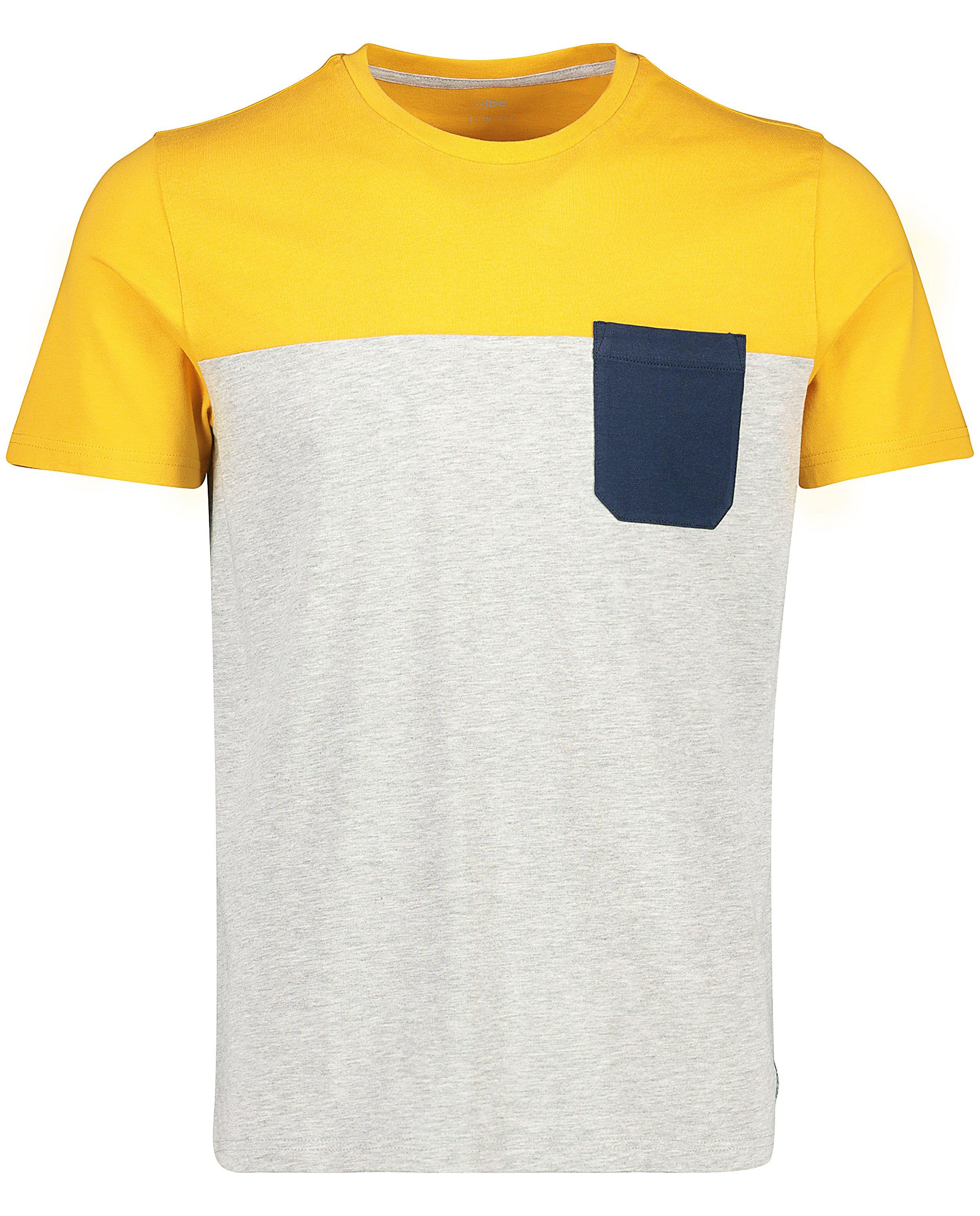 T-shirts - Grijs T-shirt met color block