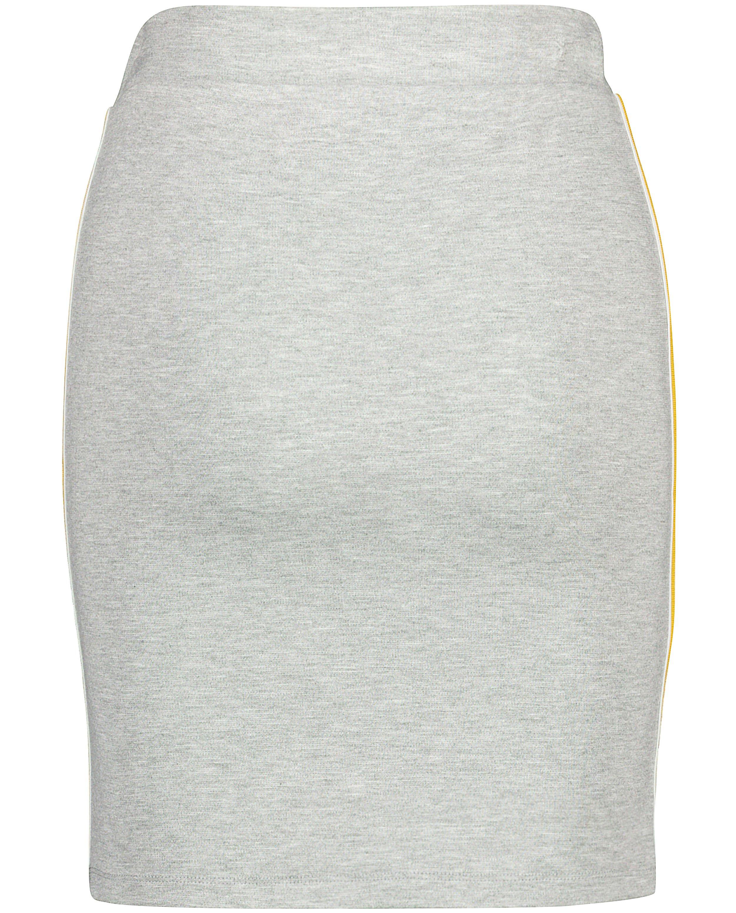 Jupe grise avec bande jaune - D&eacute;tails du produit - gris - image num&eacute;ro 2