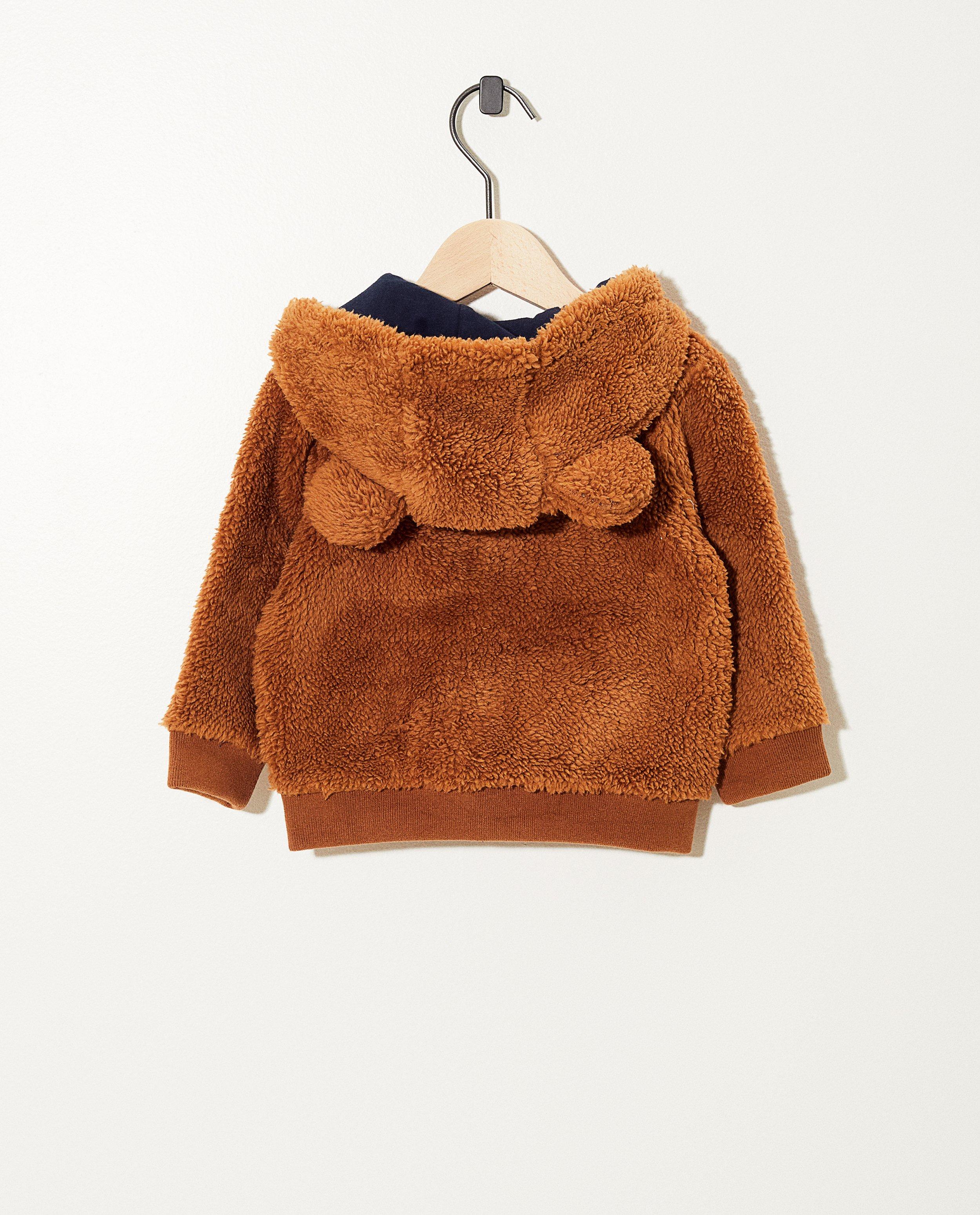 Teddys - Gilet brun, petites oreilles