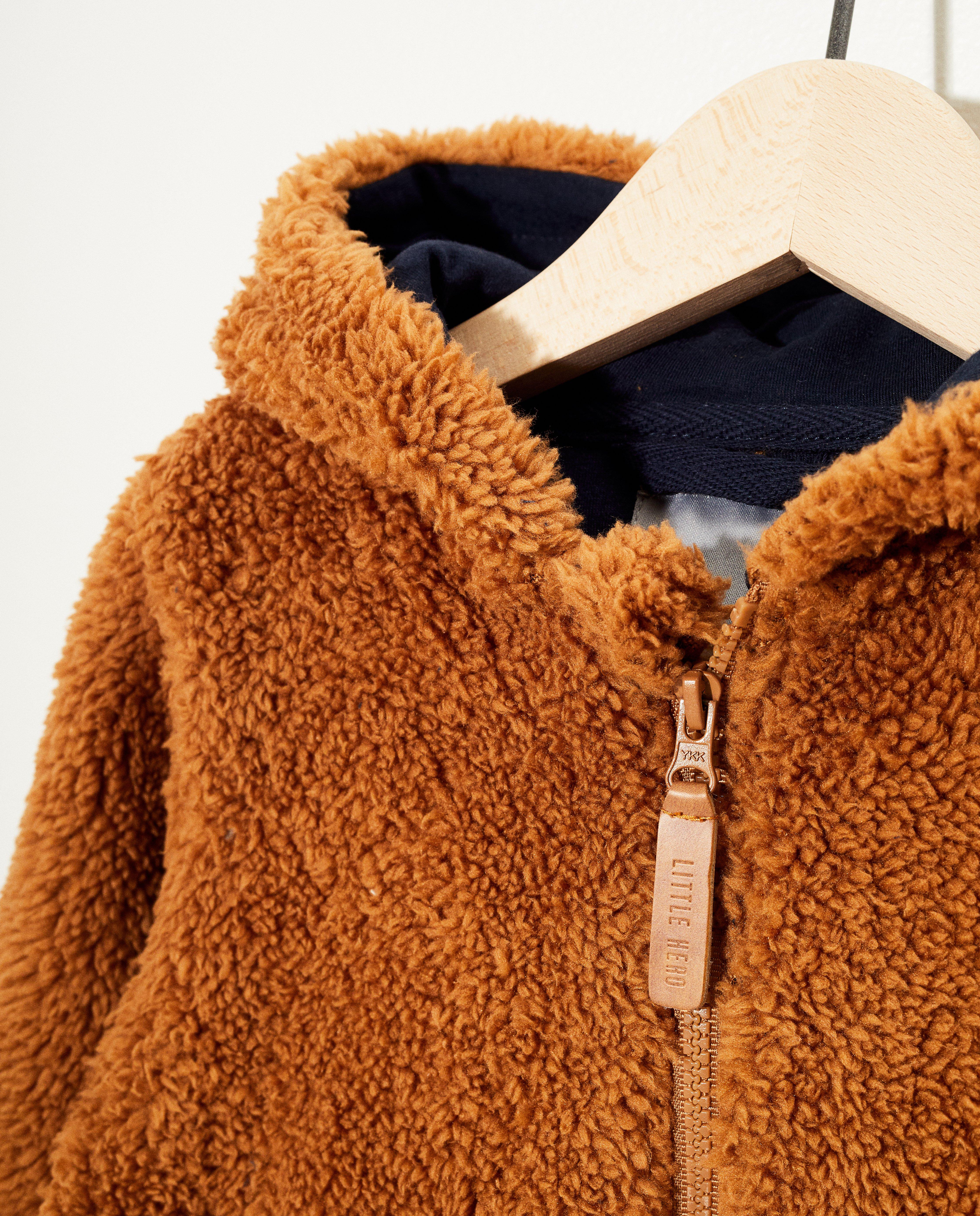 Teddys - Gilet brun, petites oreilles