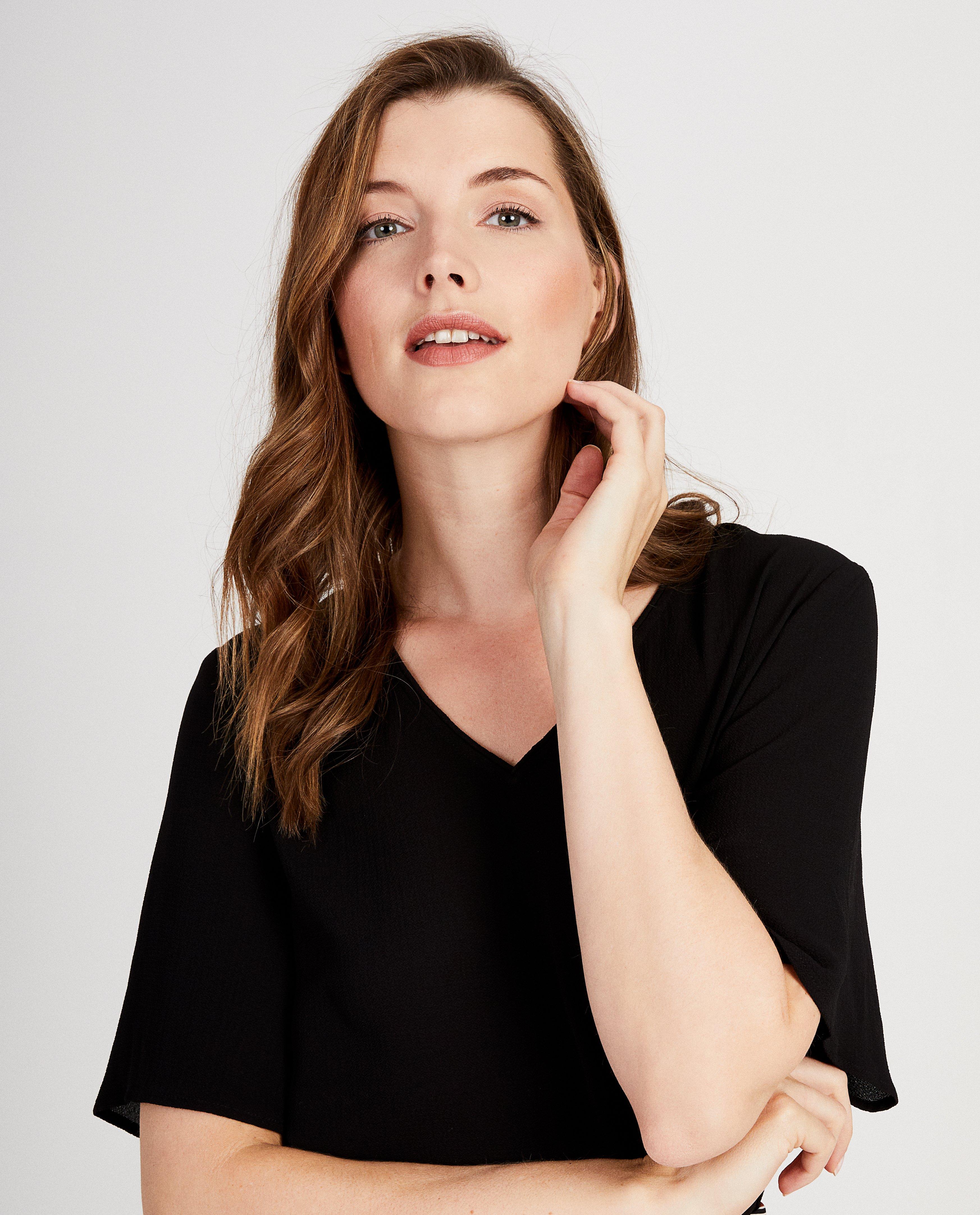 Hemden - Zwarte blouse