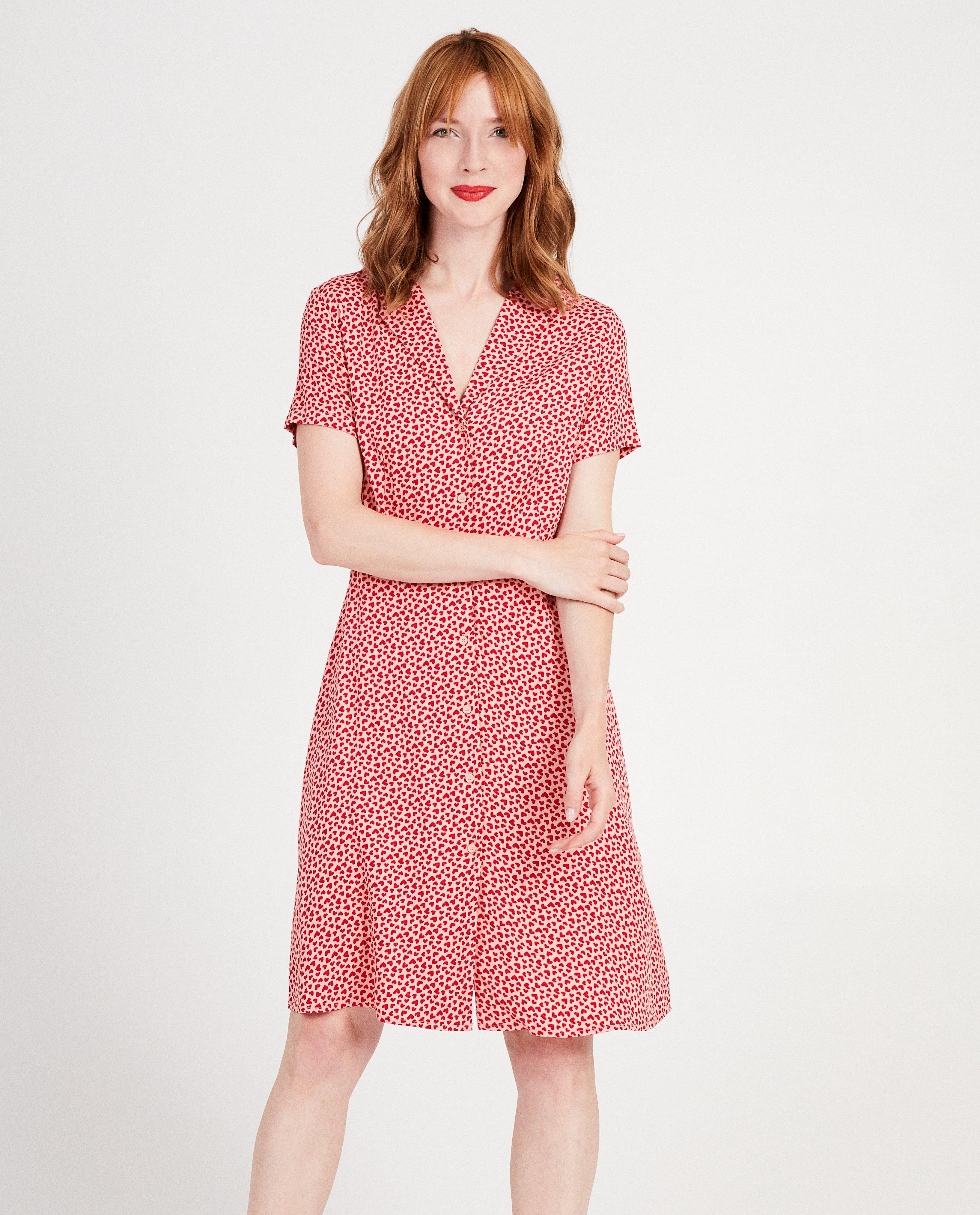 Robes - Robe rose, cœurs, Sora
