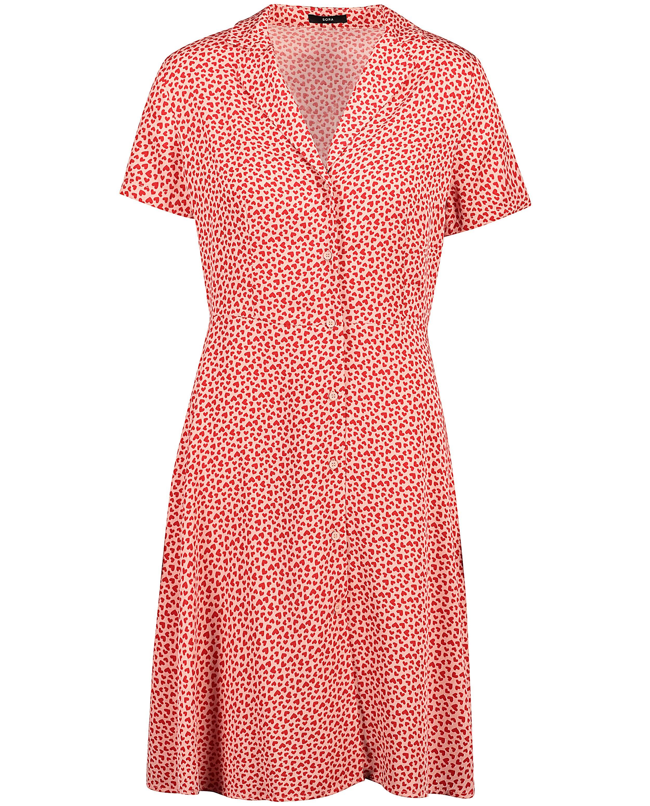 Robes - Robe rose, cœurs, Sora
