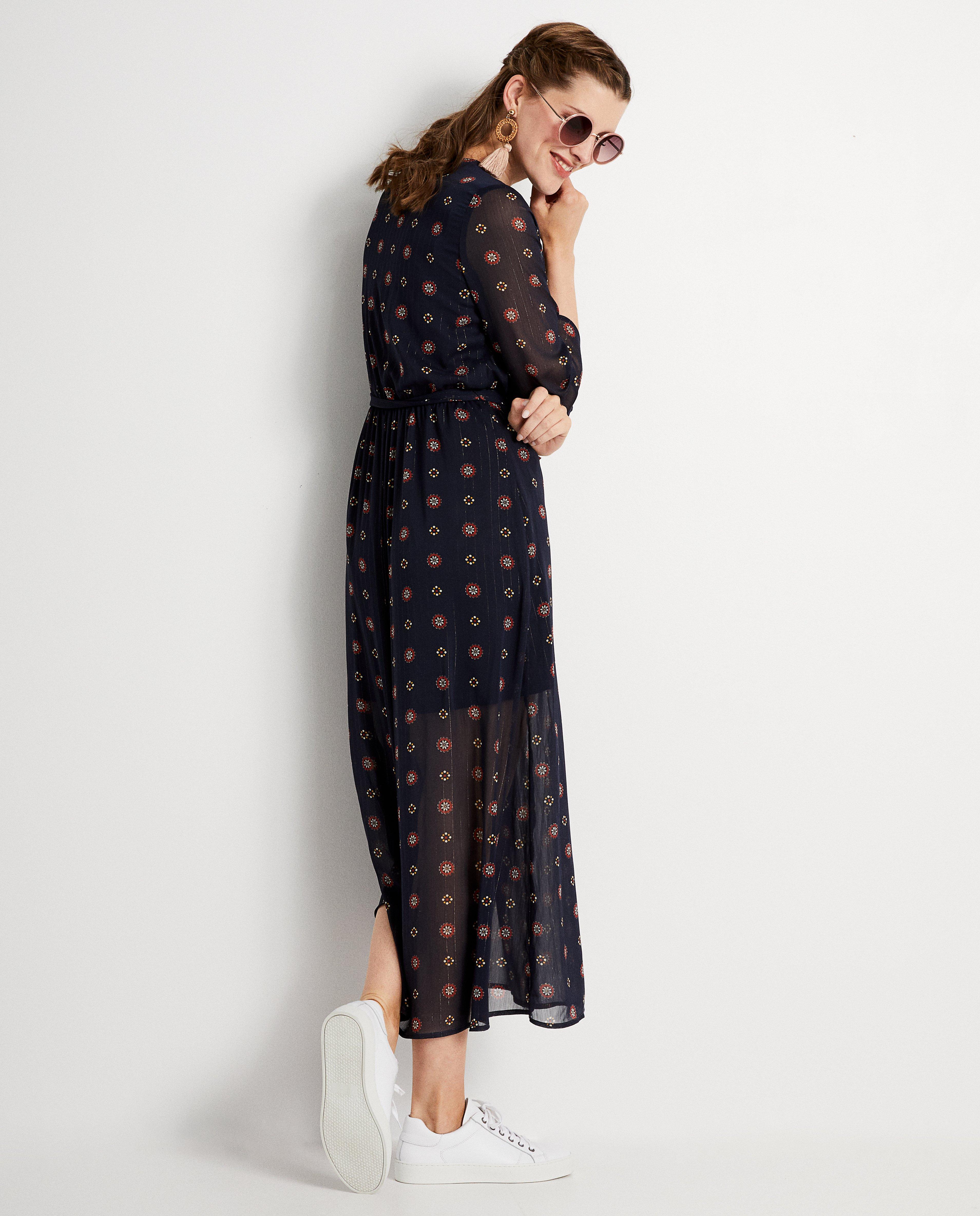 Robes - Robe maxi bleu foncé Youh!