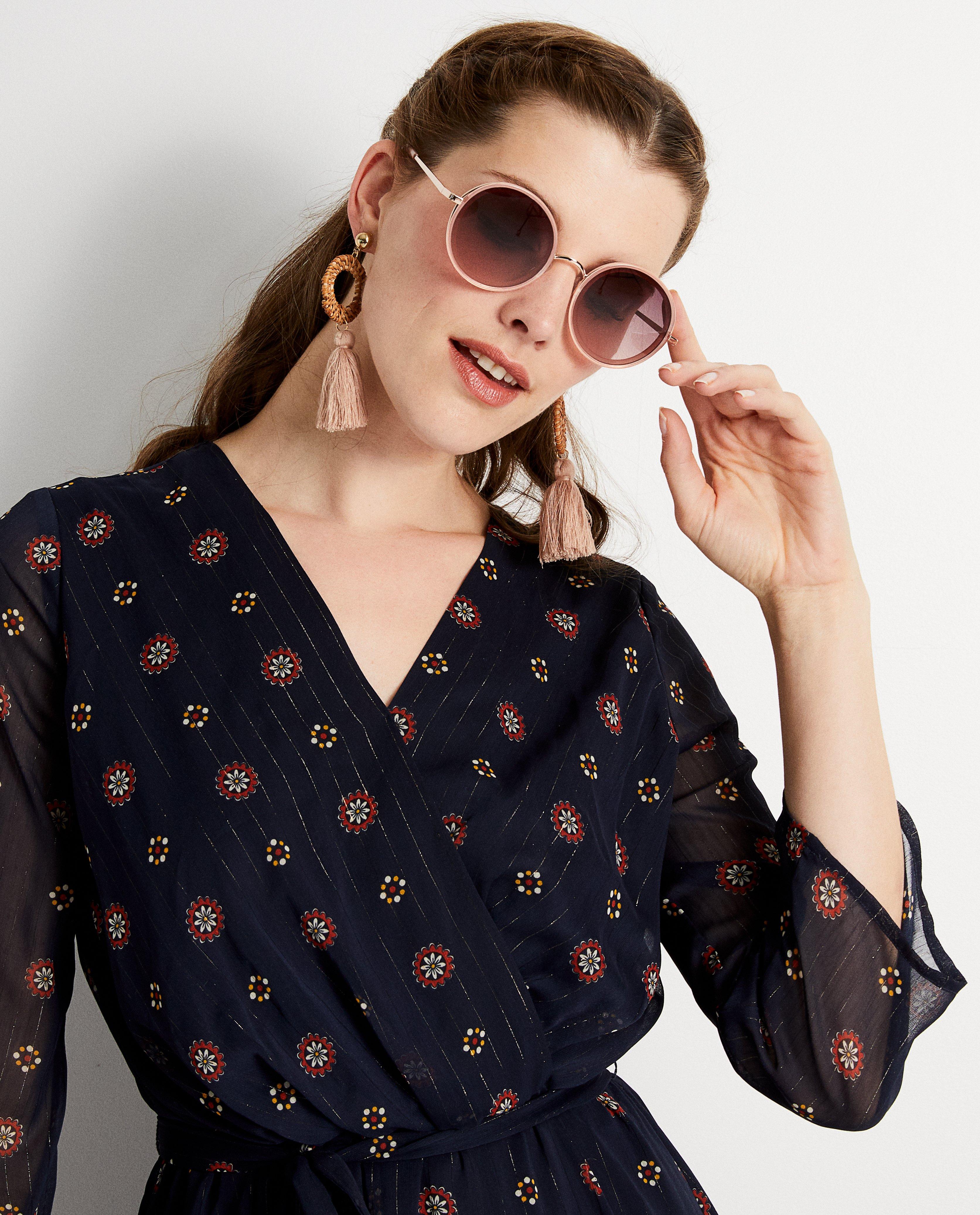 Robes - Robe maxi bleu foncé Youh!
