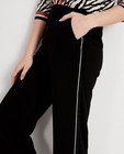 Broeken - Soepele pantalon in zwart