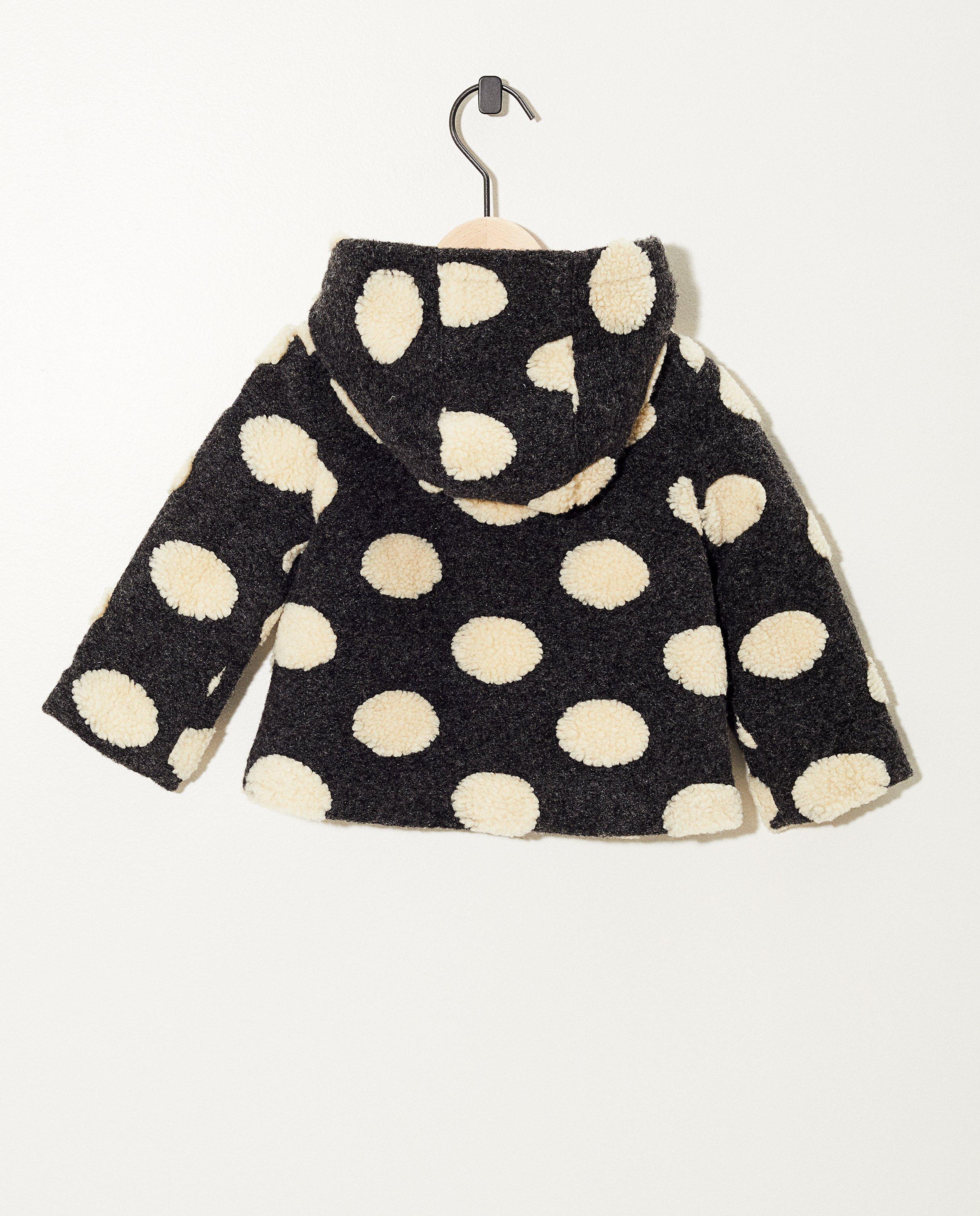 Grijze jas met stippen - Product Detail - donkergrijs - afbeelding nummer 2