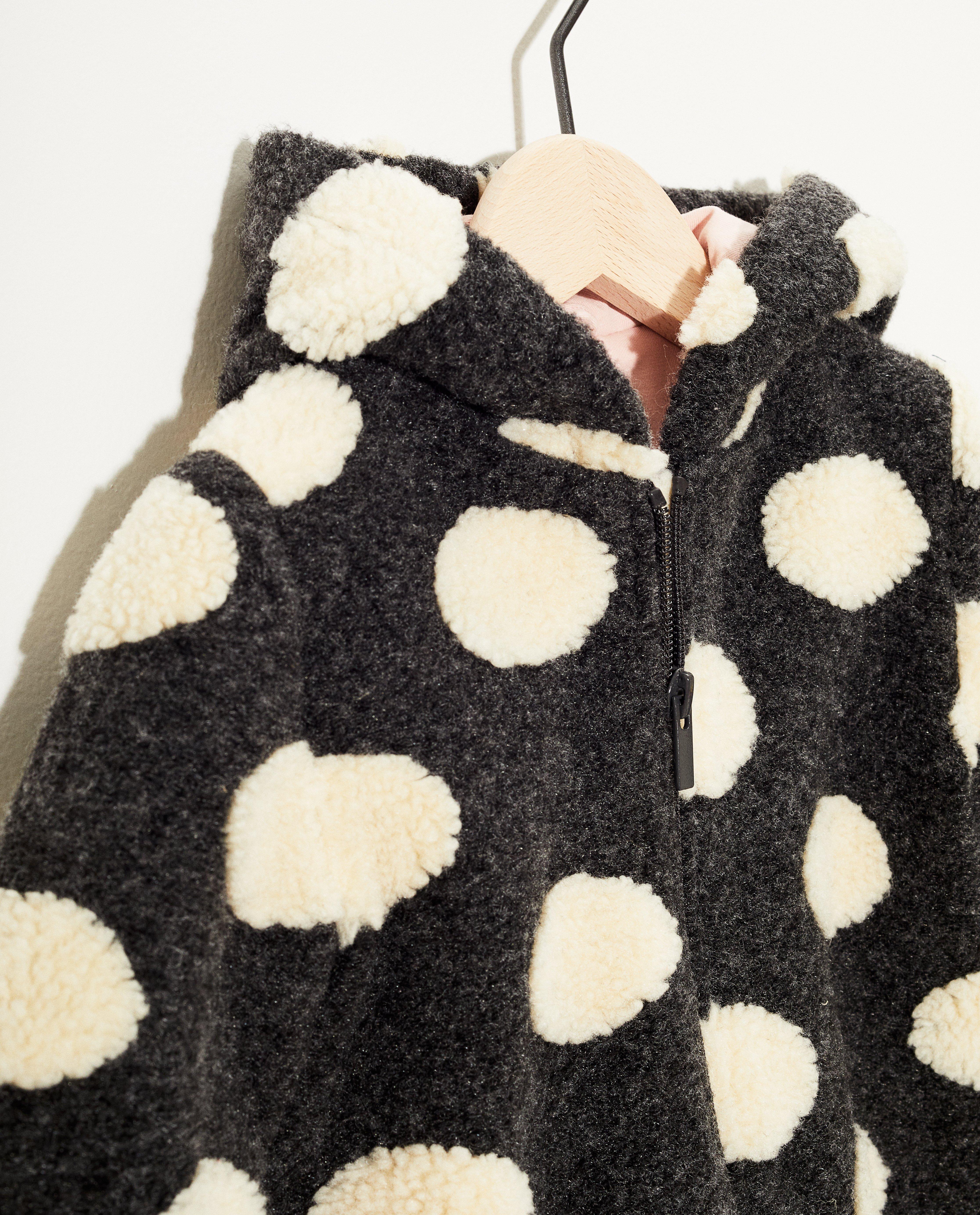 Grijze jas met stippen - Product Detail - donkergrijs - afbeelding nummer 3