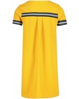Robes - Robe jaune, bande sportive